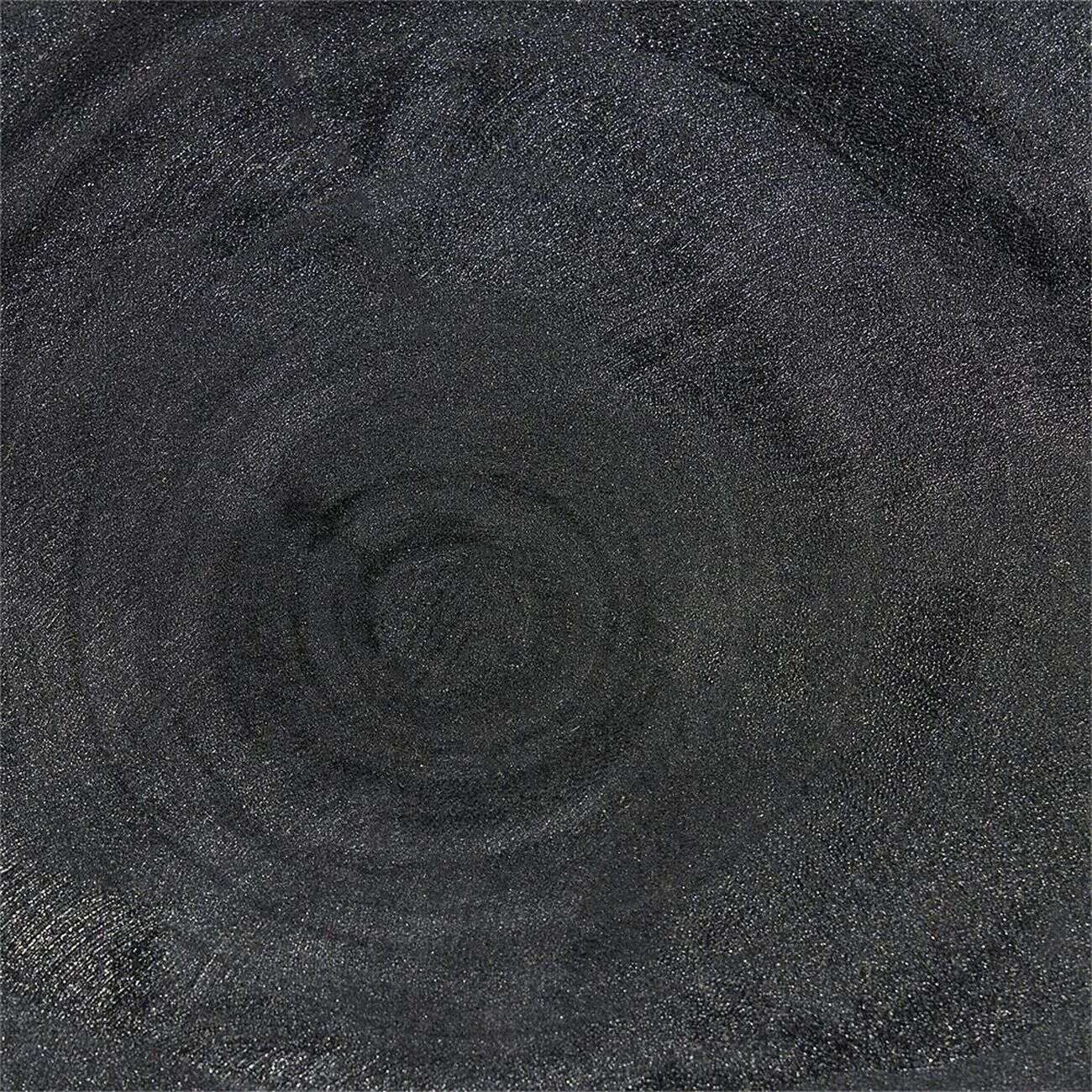 Bout de canapé Tammy bois paulownia noir Ø27xH33cm