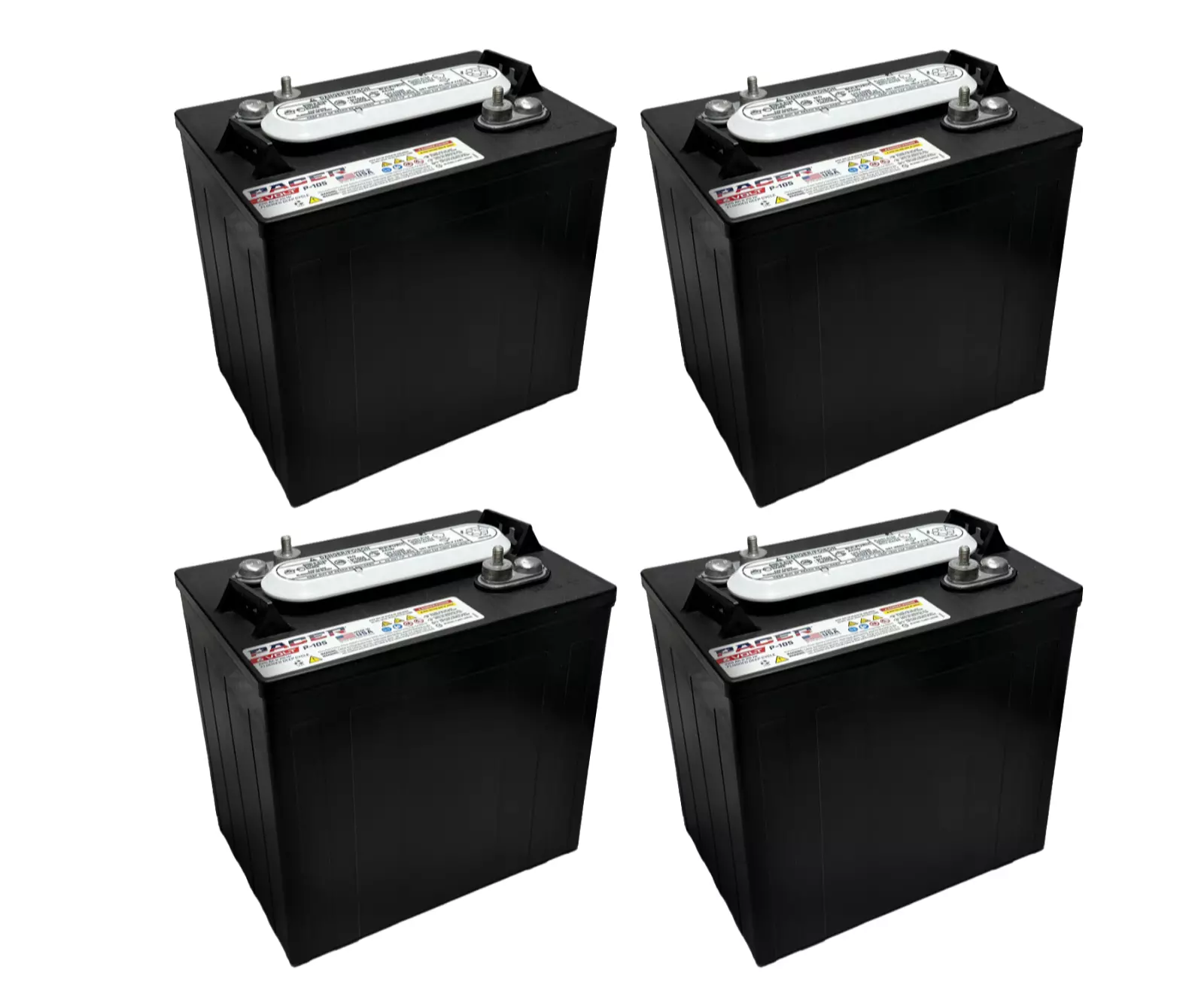 P-105 6 Volt 220Ah Deep Cycle Battery Replaces T-105 | Set of 6(6) - Image 5