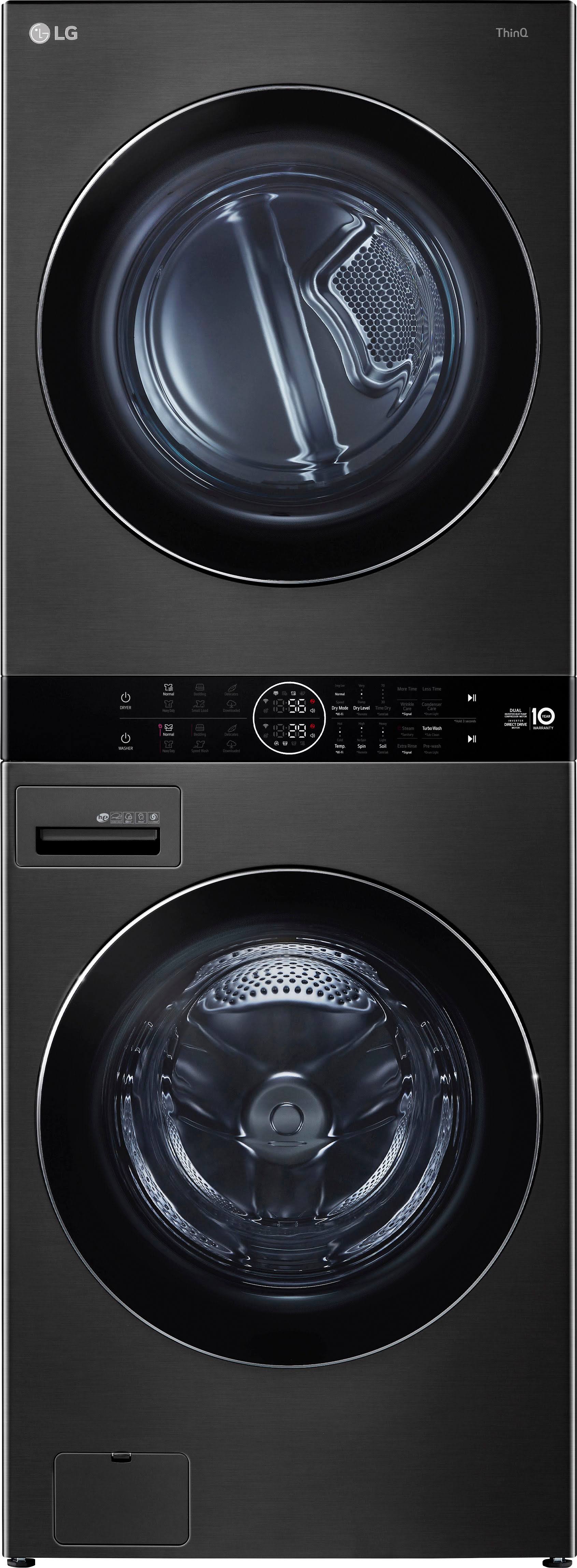 LG WashTower Single Unit Front Load 4.5 Cu. ft. Washer and 7.2 Cu. ft. Heat Pump Ventless Dryer