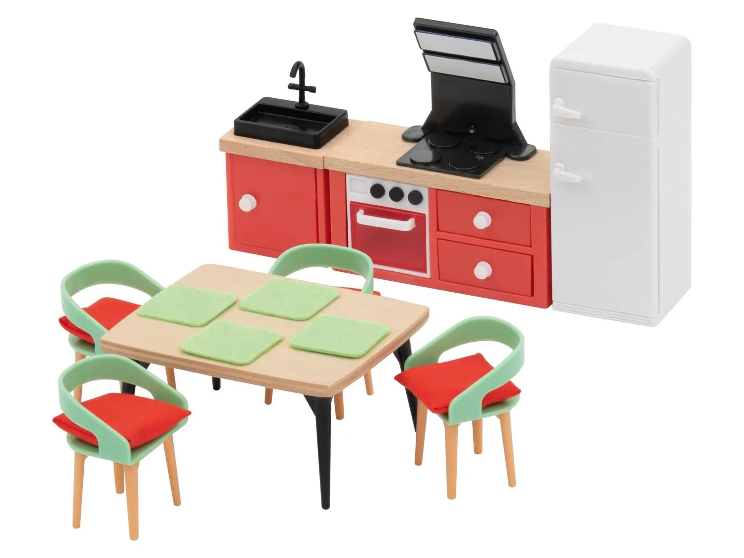 lupilu Accessoires maison de poupes bois