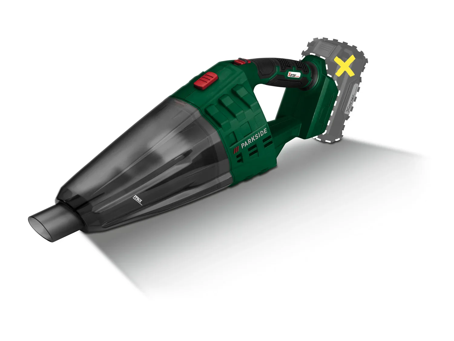 PARKSIDE Aspirateur  main sans fil PHSSA 20-Li C1, 20 V