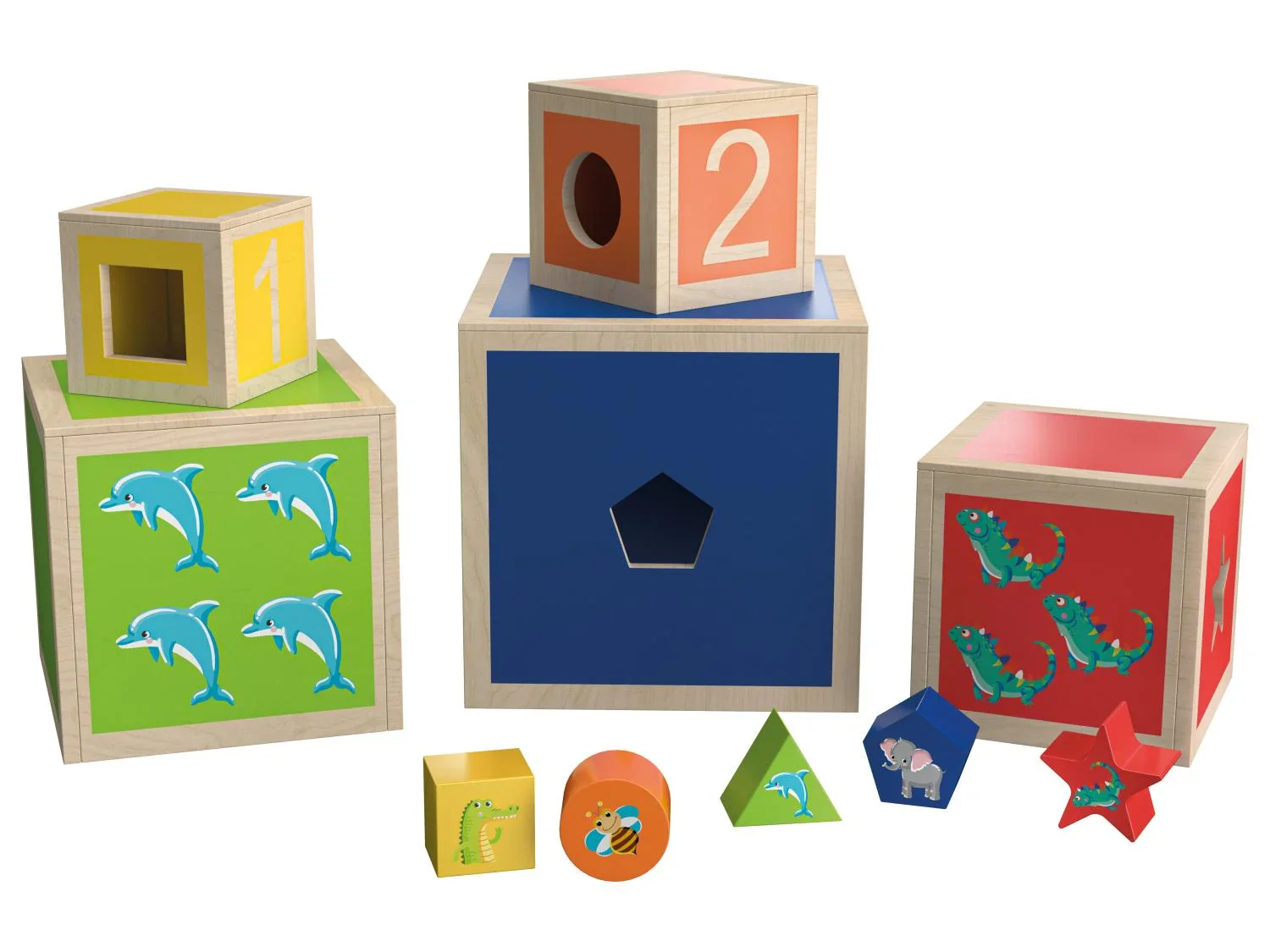 Playtive Jeu d'embotement
