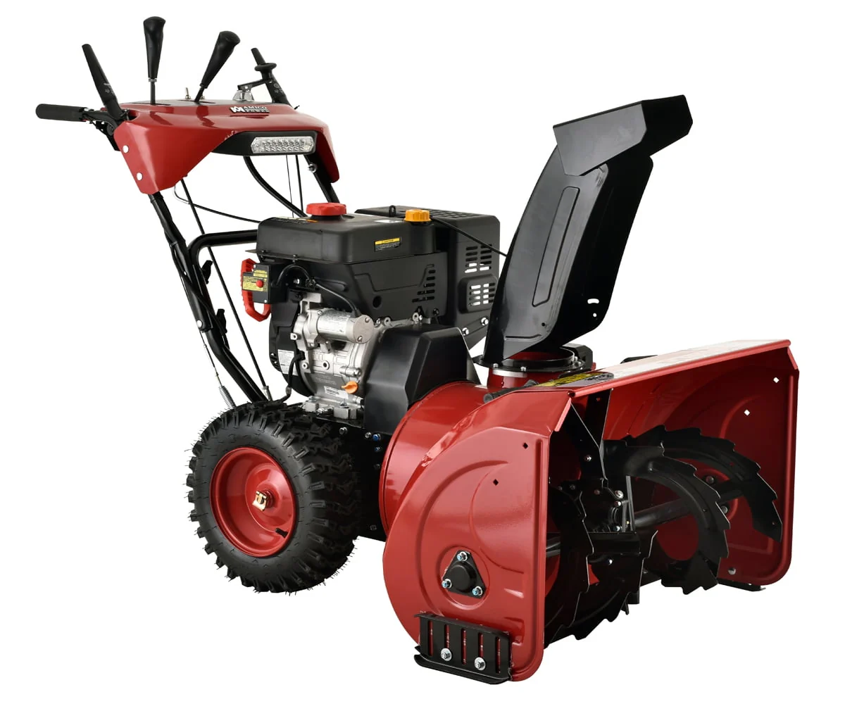 28 inch Two Stage Electric Start Gas Snow Blower