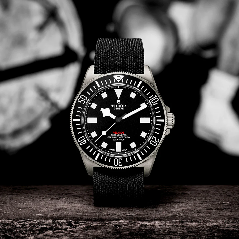 [Super Clone]Pelagos FXD 42mm Black Dial Titanium Men's Automatic Watch