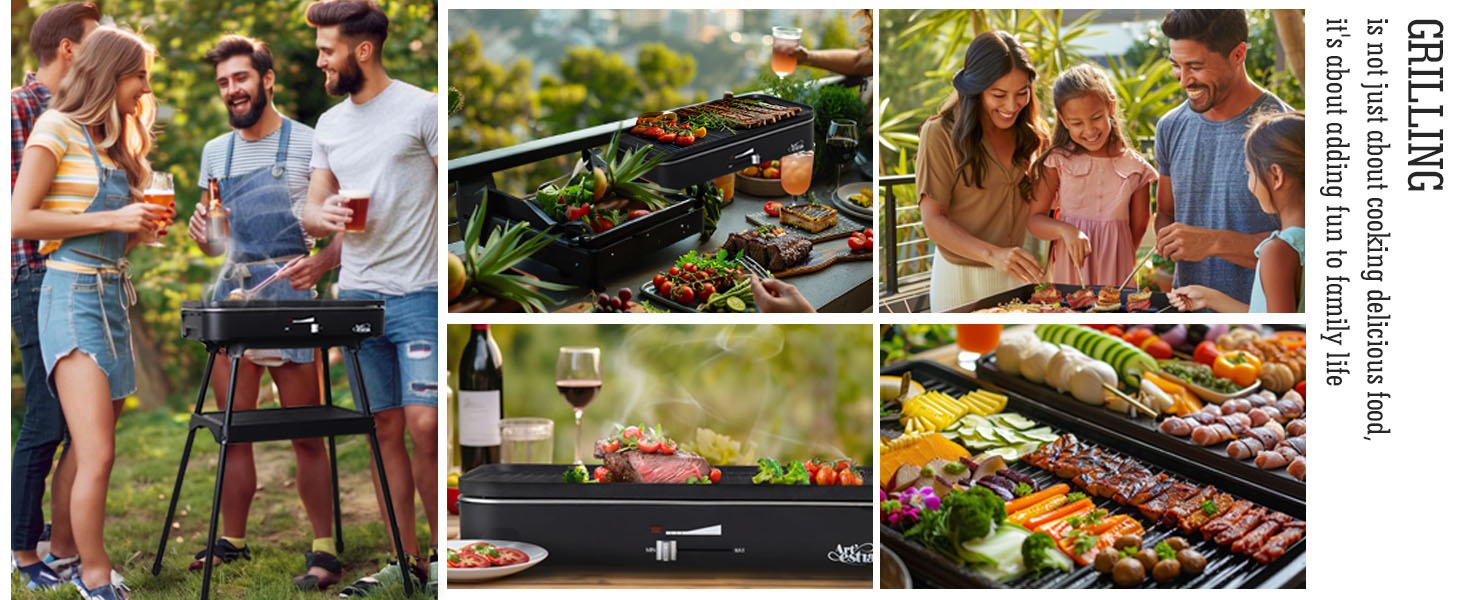 ELECTRIC OUTDOOR GRILL