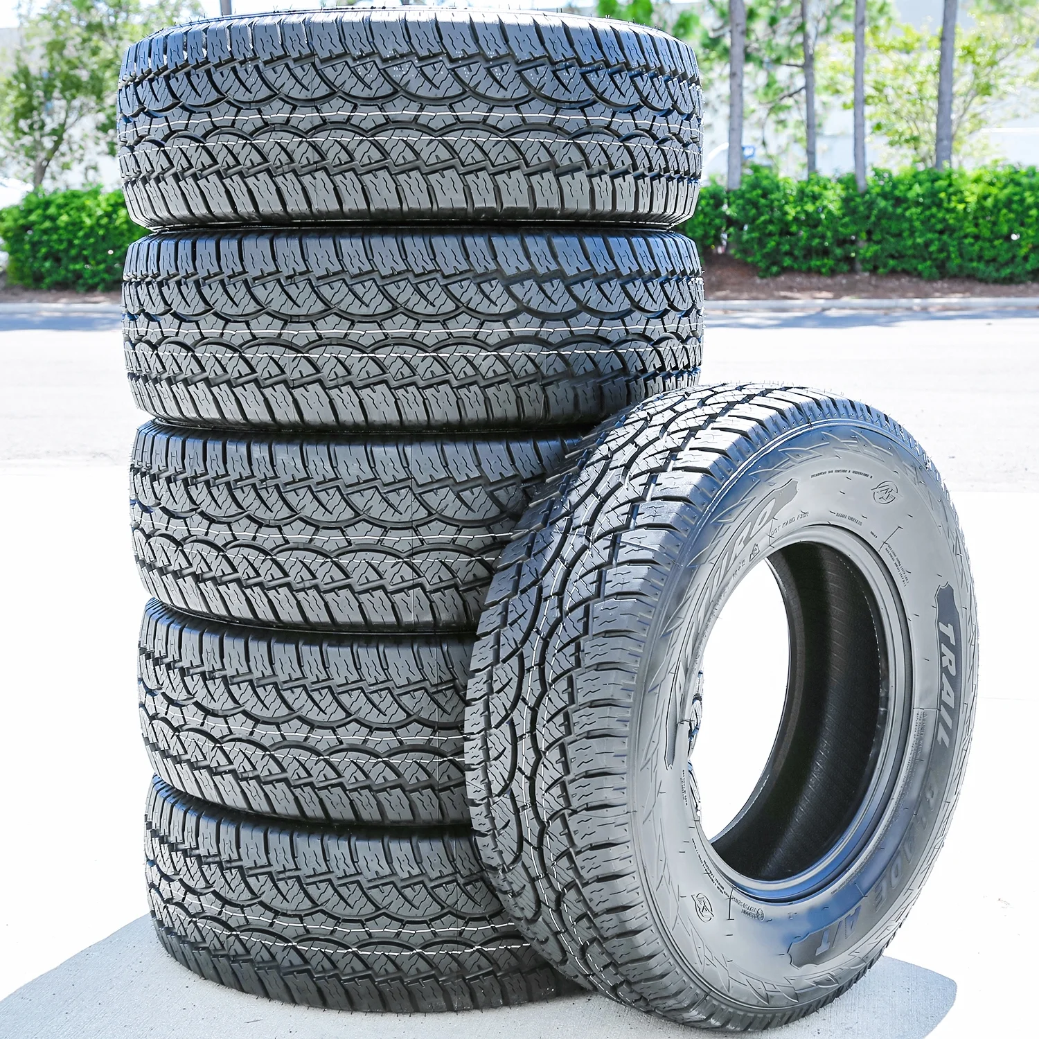 Set of 4 (FOUR) Atturo Trail Blade A/T LT 245/75R16 Load E (10 Ply) AT All-Terrain Tires