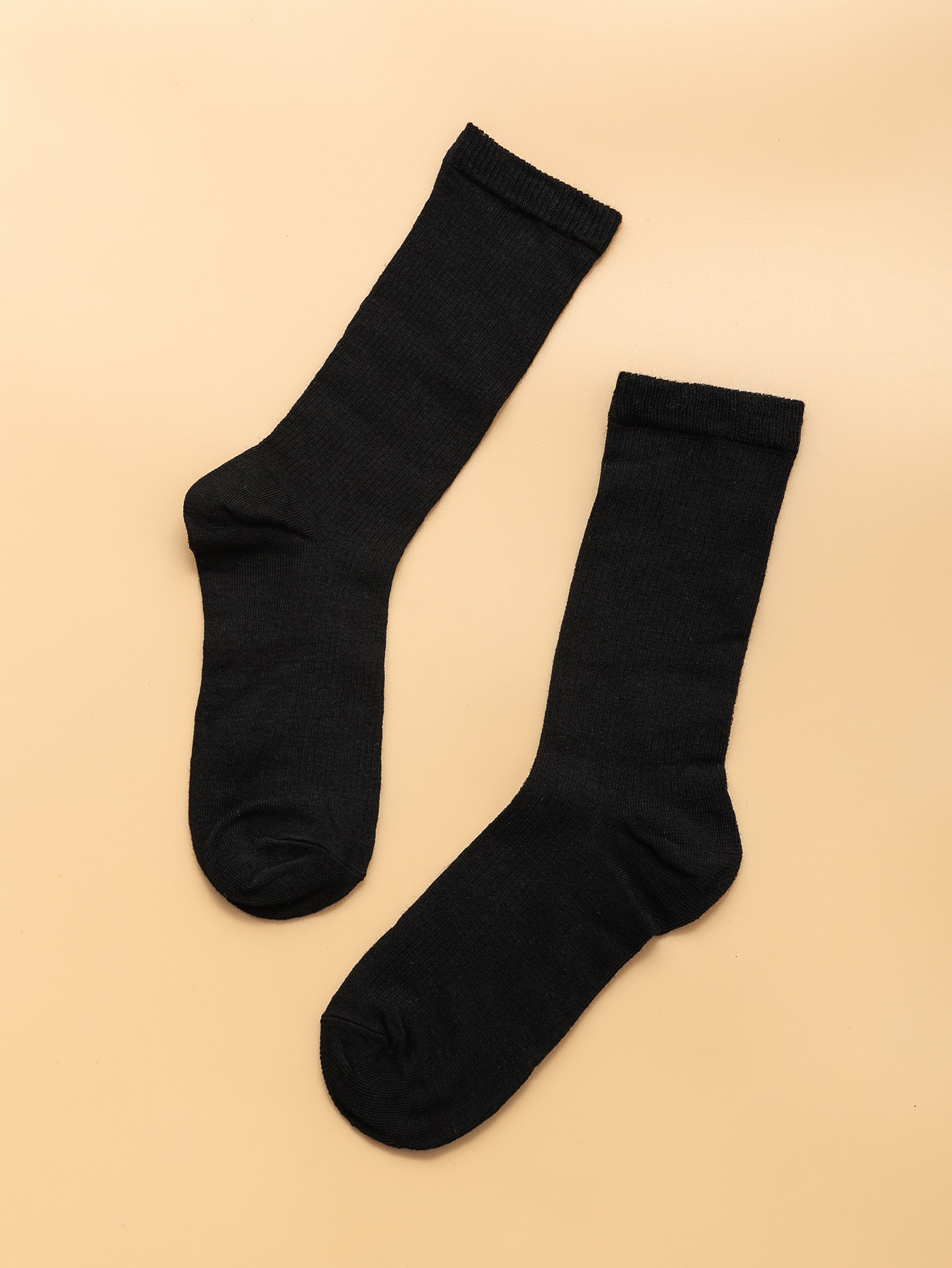 Chaussettes montantes unies