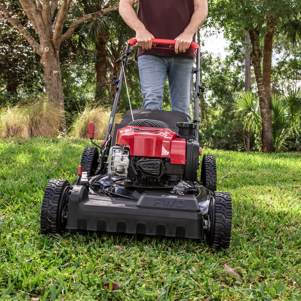 Black Max 21 Self-Propelled Walk-Behind Mower with 150cc 625 Series Briggs and Stratton Engine