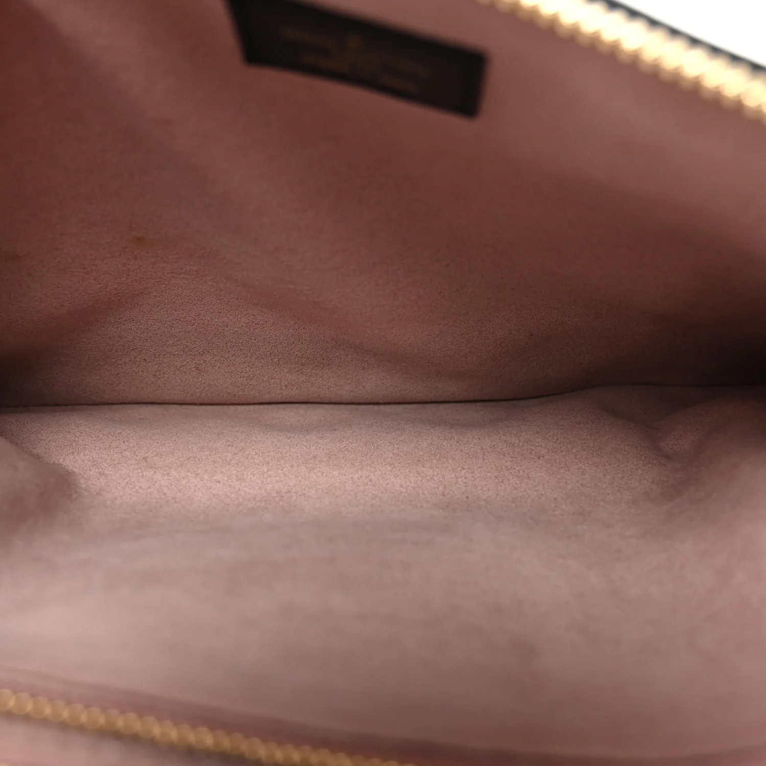 Lambskin Embossed Monogram Coussin PM Black
