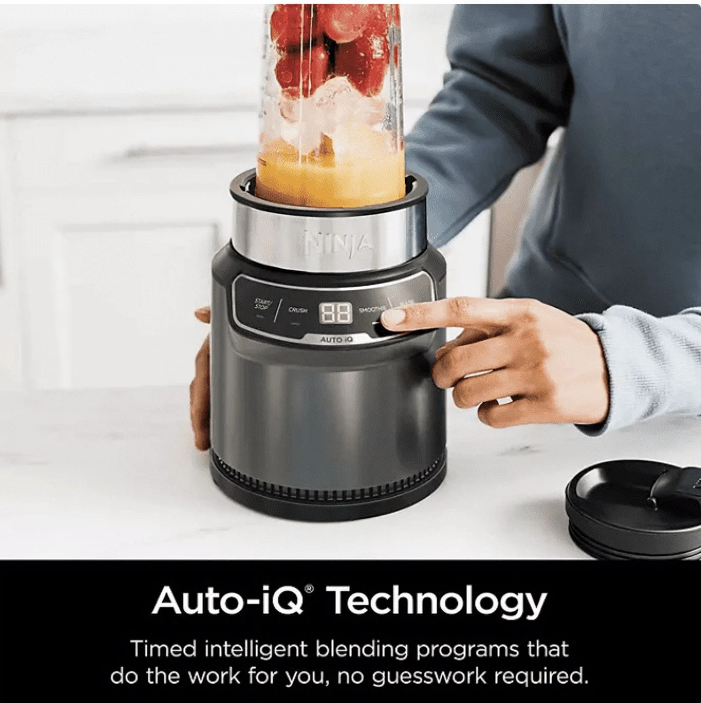 Ninja Nutri - Blender Pro with Auto - Iq, Personal Blender, CL401A