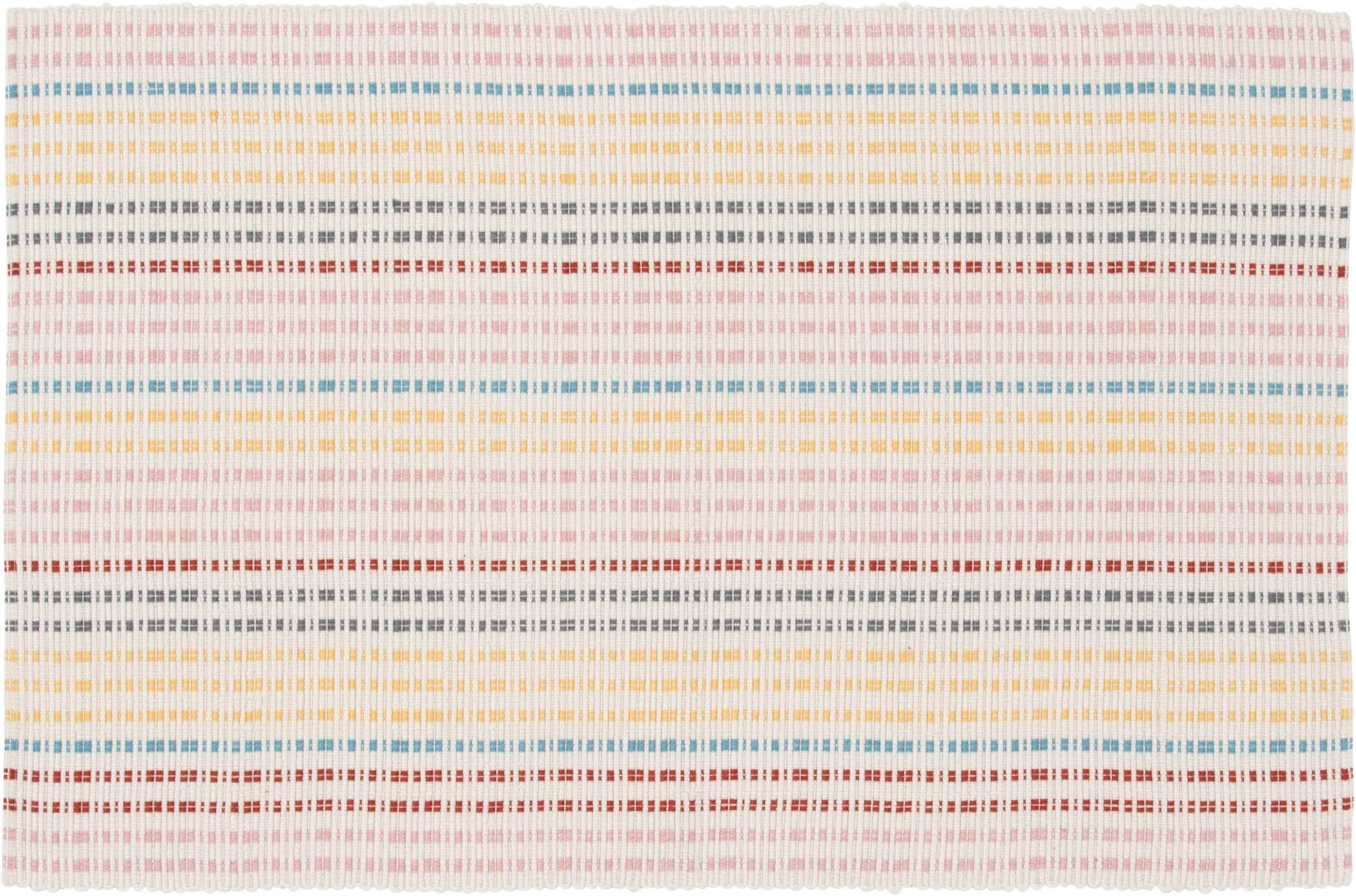 Mainstays Multi Striped Outdoor Layering Accent Rug, 24