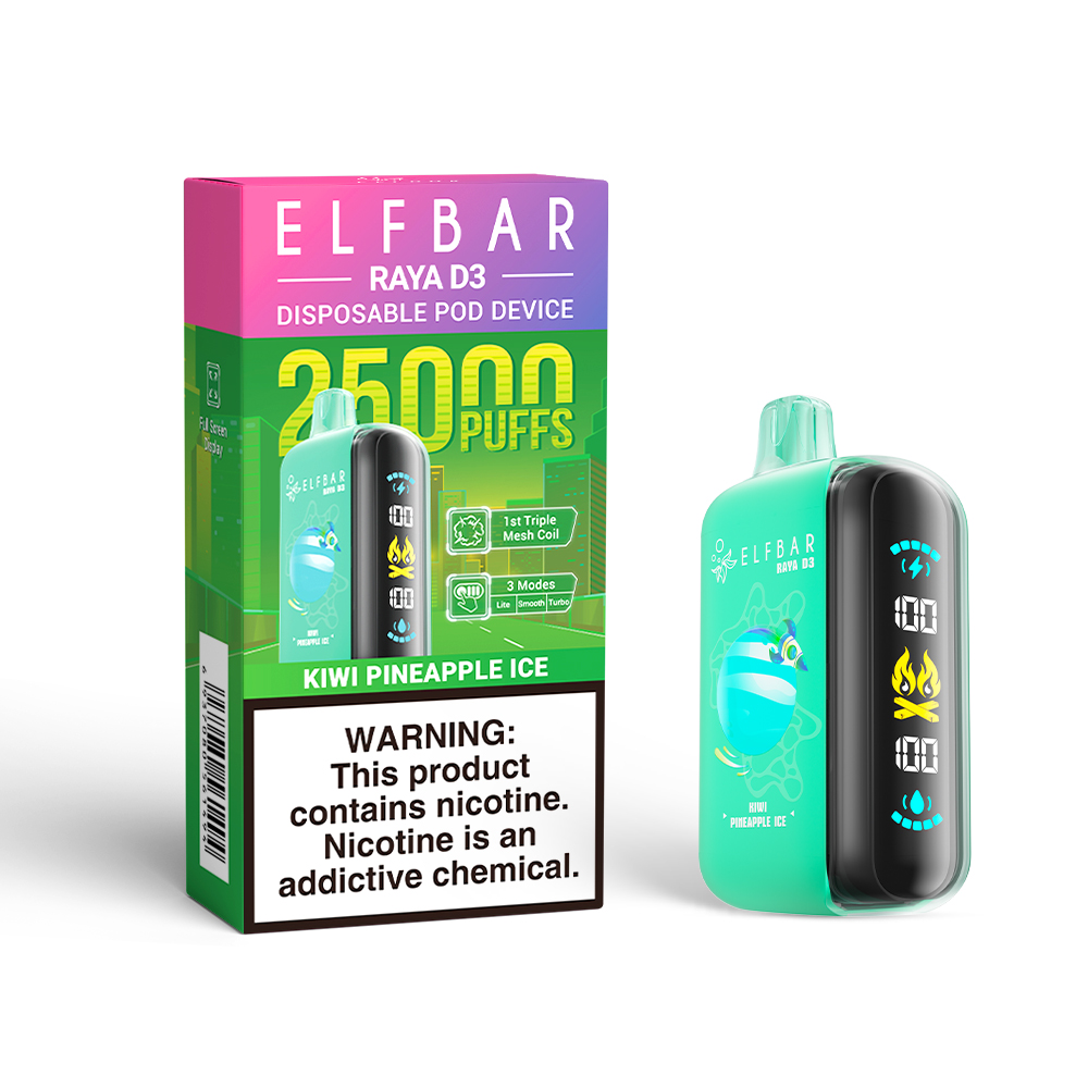 ELF BAR RAYA D3 25000 PUFFS