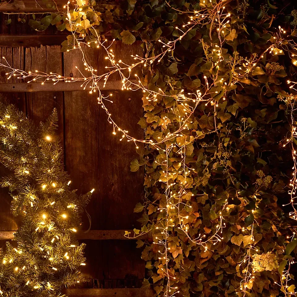 16' Lead Stargazer Twinkling Tendril Vine Lights