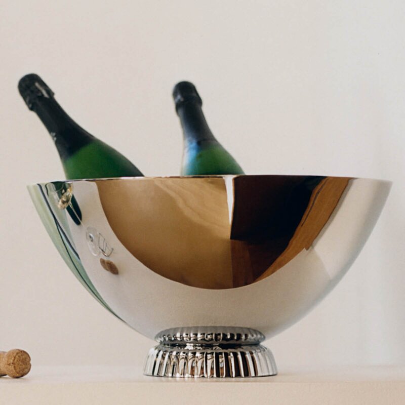 Bernadotte champagnekjøler 20,7 cm stål