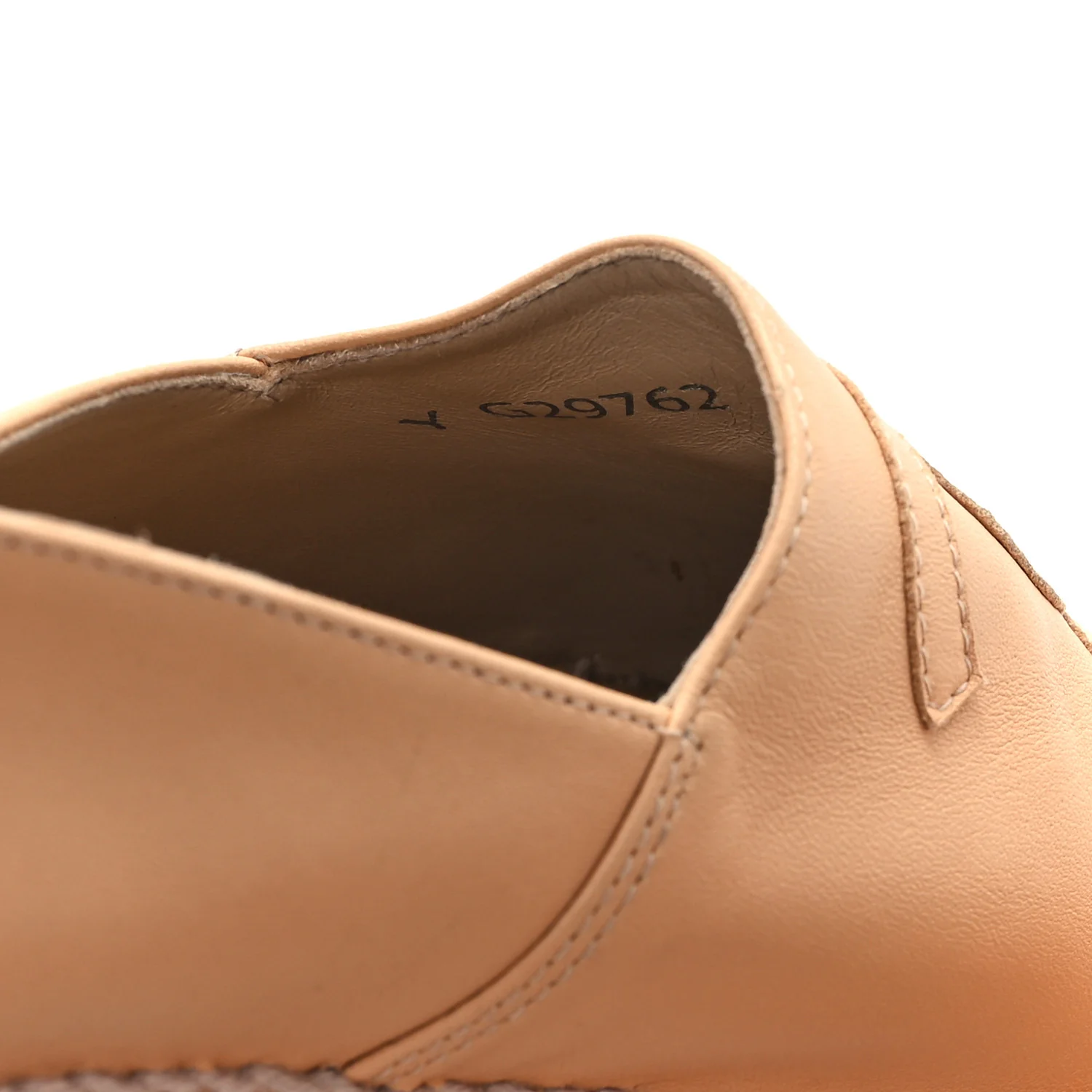 Lambskin CC Espadrilles 38 Nude