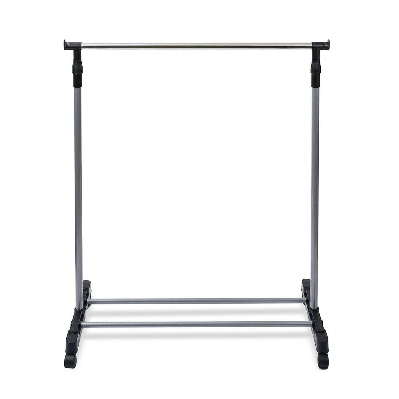 Portant simple extensible en métal 80x42xH97à160cm