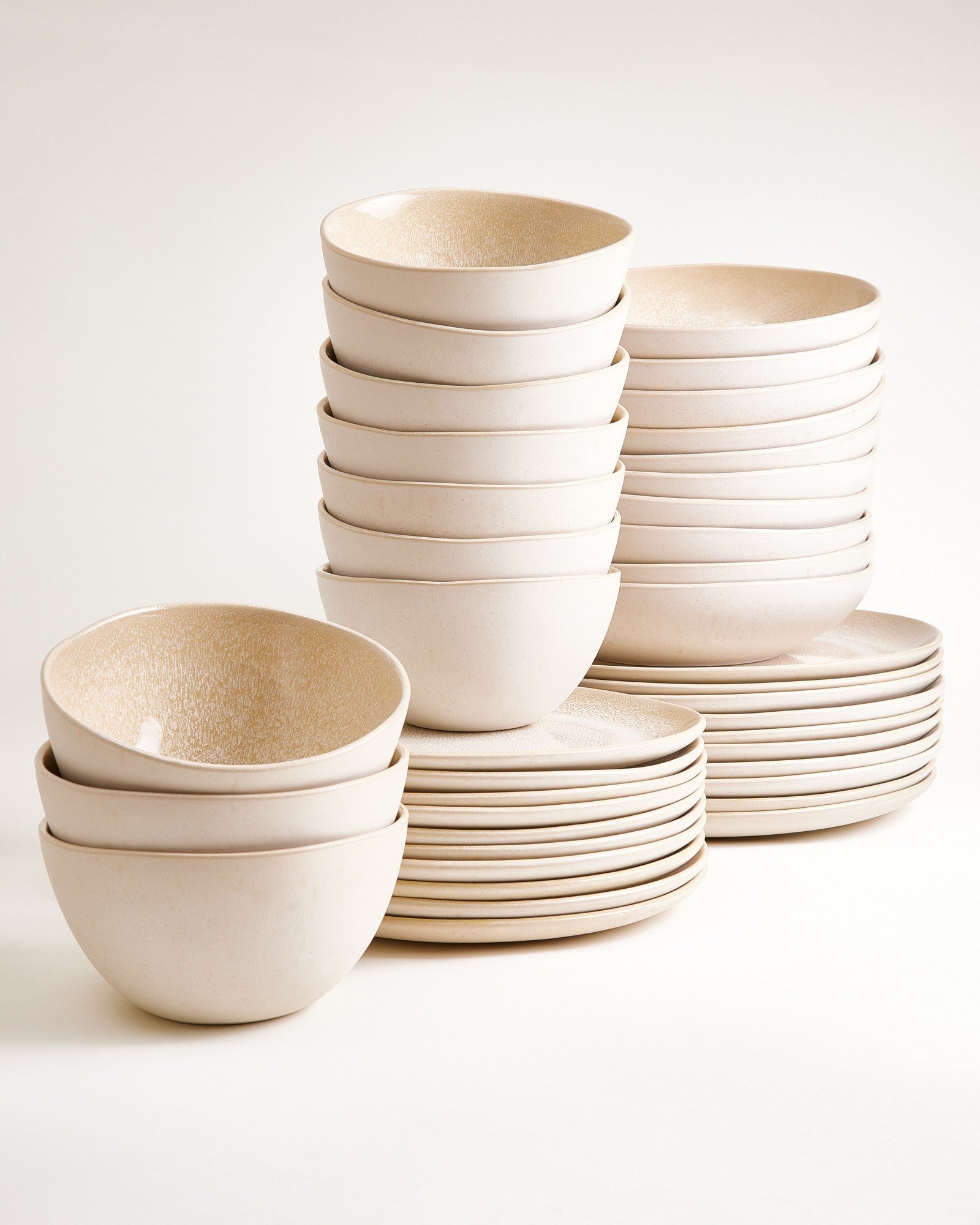 LOROSA - TABLEWARE SET CLASSIC SAND 40 PIECES