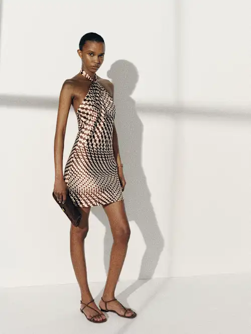 Opaline Silk Dress - Samba