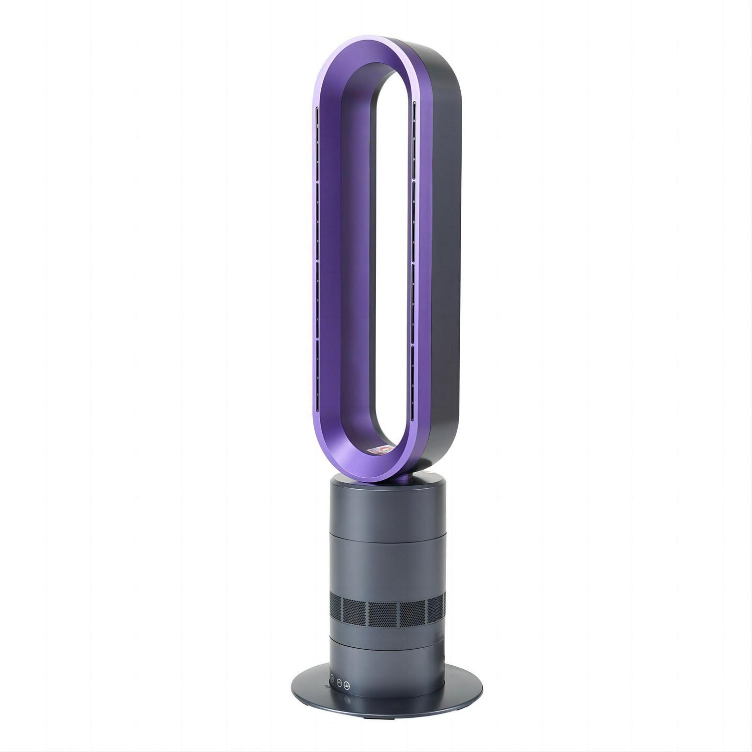 32 inch Bladeless Tower Fan. 9h Timer 10 Speeds With Remote Control. Air Circulator Fan For Home Air Conditioner - Image 2