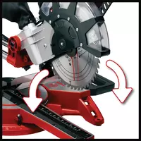 Sliding Mitre Saw TC-SM 2534/1 Dual
