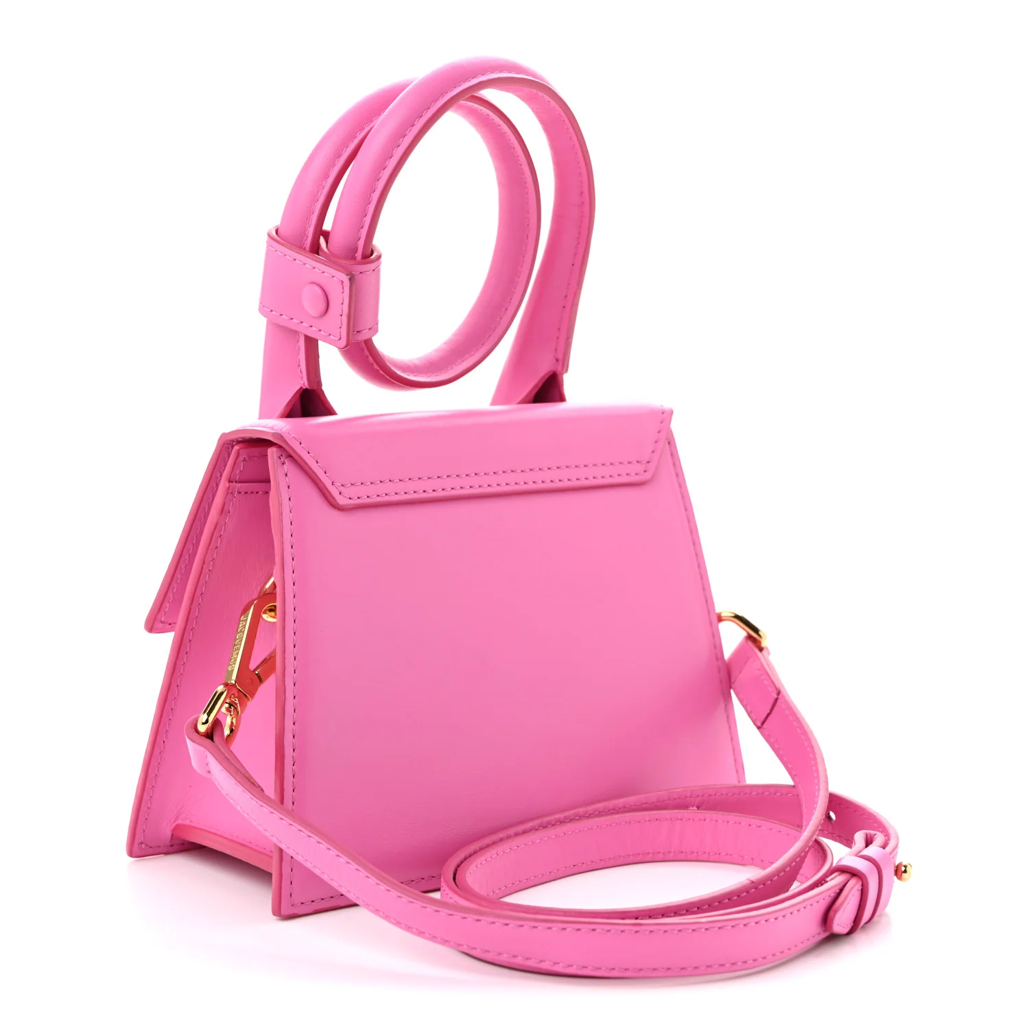 Calfskin Le Chiquito Noeud Dark Pink