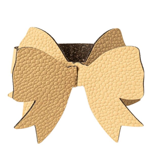 Rosett serviettring 6 cm beige