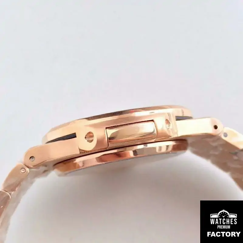Patek Philippe Nautilus Jumbo 5719 / 1G-001 Rose Gold Diamonds Dial