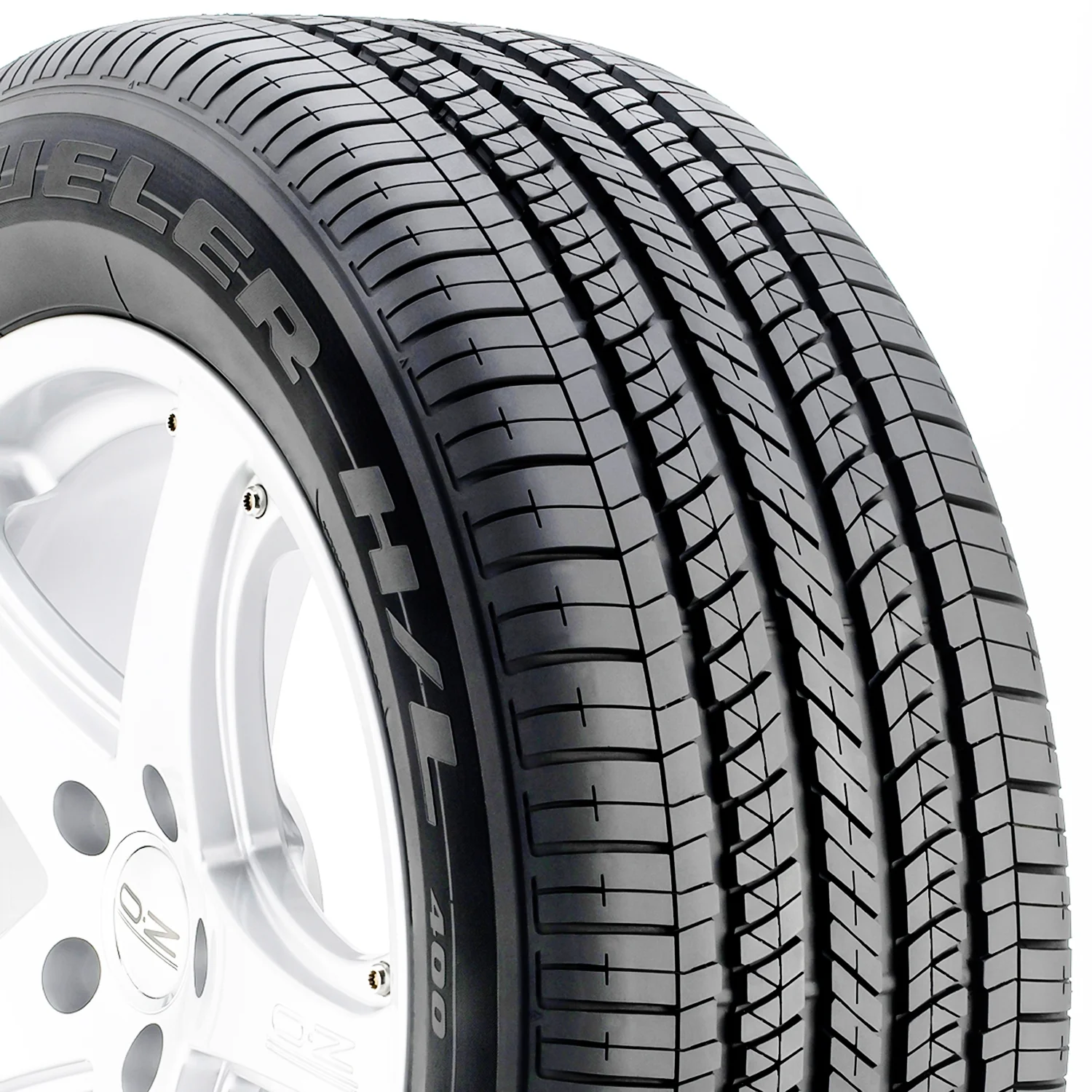 Set of 4 Bridgestone Dueler H/L 400 255/55R18 109H XL a/S All-Season Tires