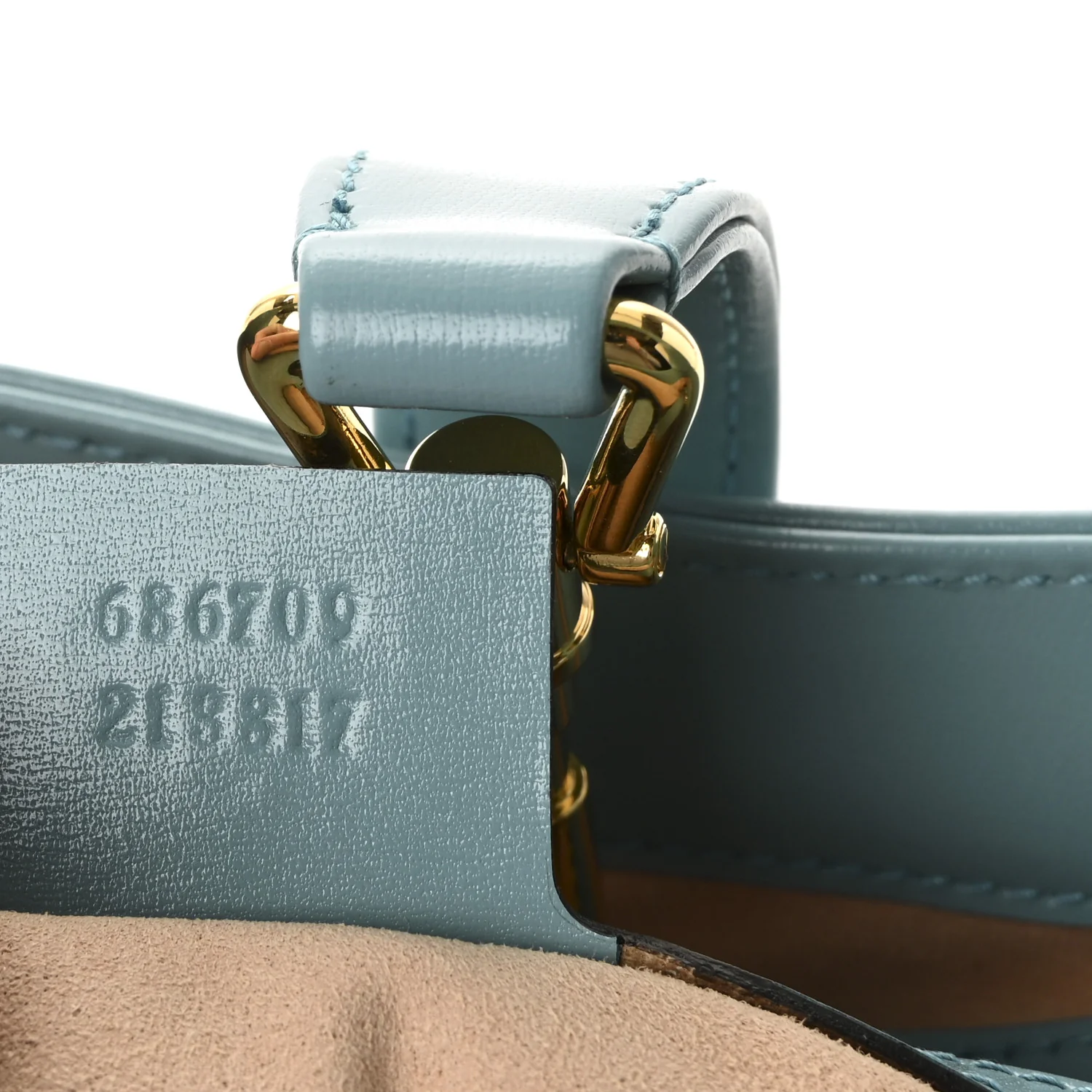 Boarded Dyana Lux Calfskin Small Jackie 1961 Hobo Dusty Azure
