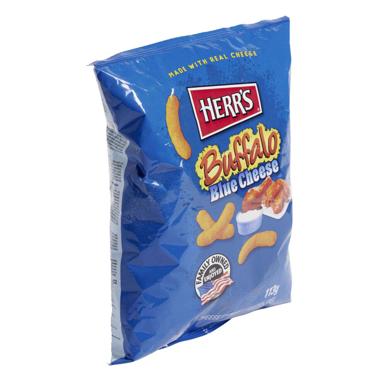 Soufflés au fromage Herr's Buffalo 113gr