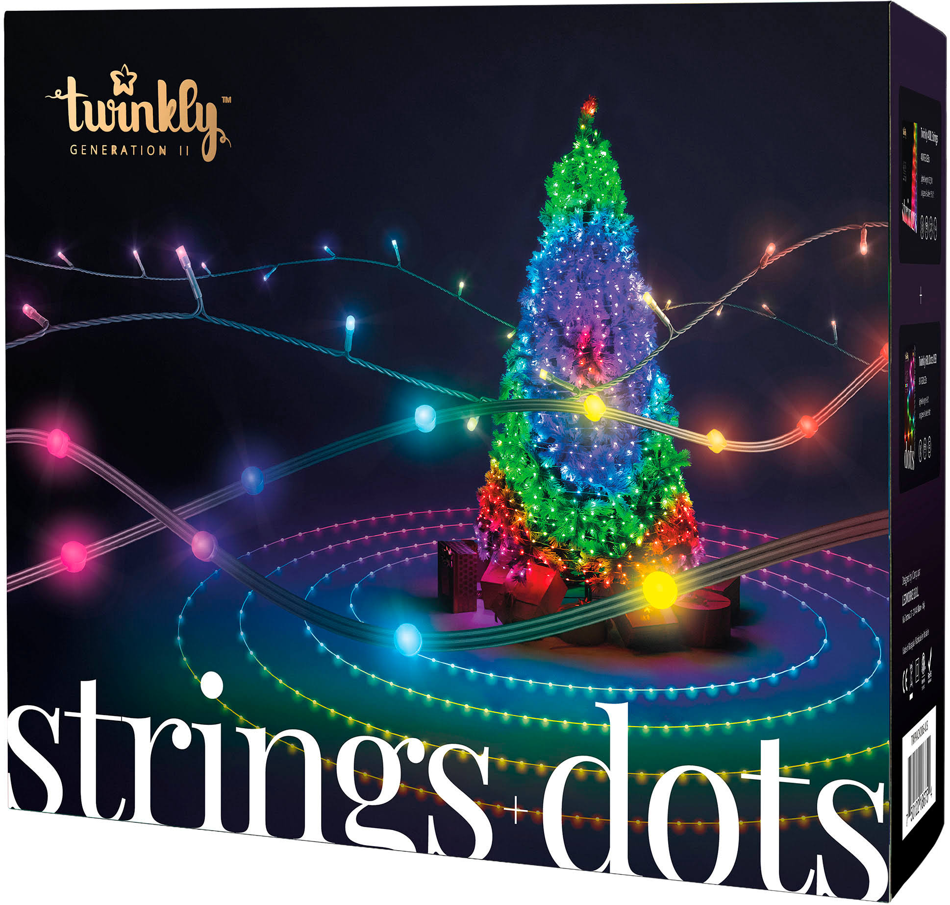 Twinkly - Smart Light 400 RGB LED Light String and 60 Dots (Gen 2)