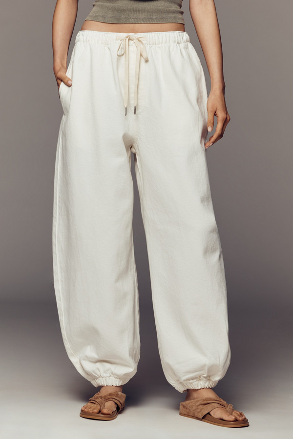 Pull-On High-Rise Joggers