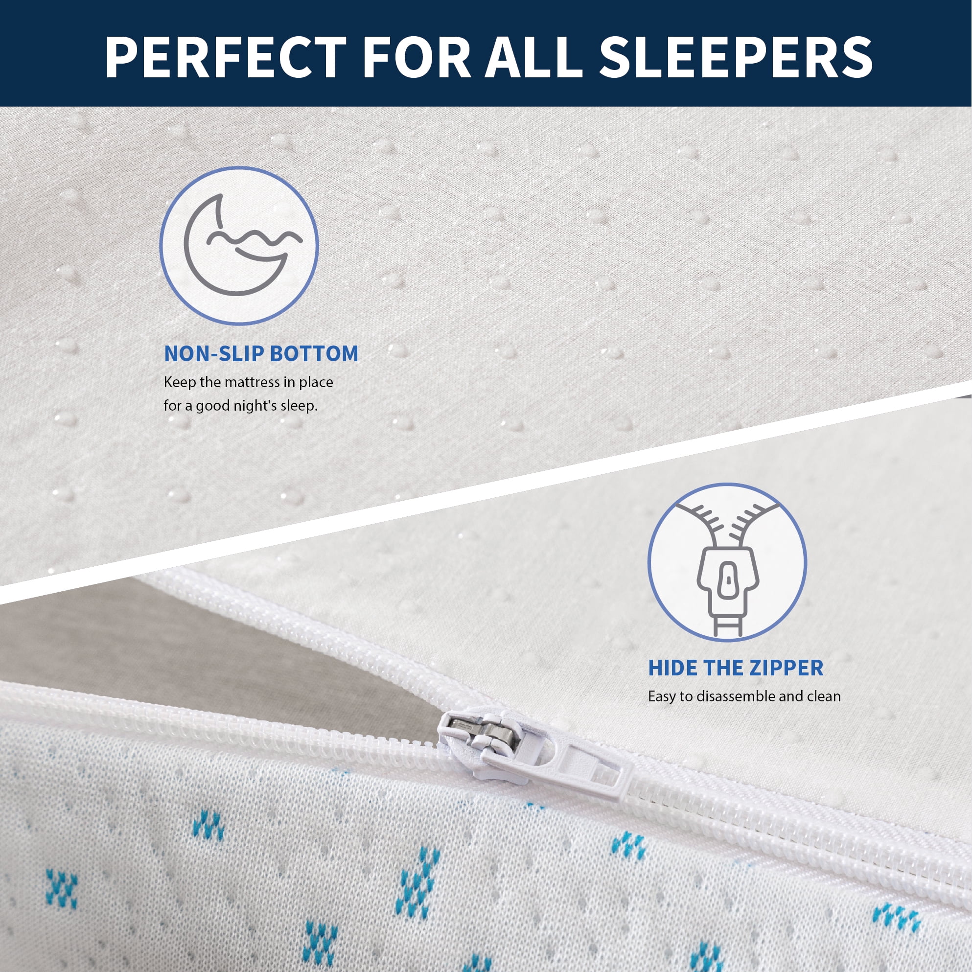 Essence Sleep Twin Mattress, 6" Memory Foam Mattress in a Box, Medium(Twin/6 in) - Image 6