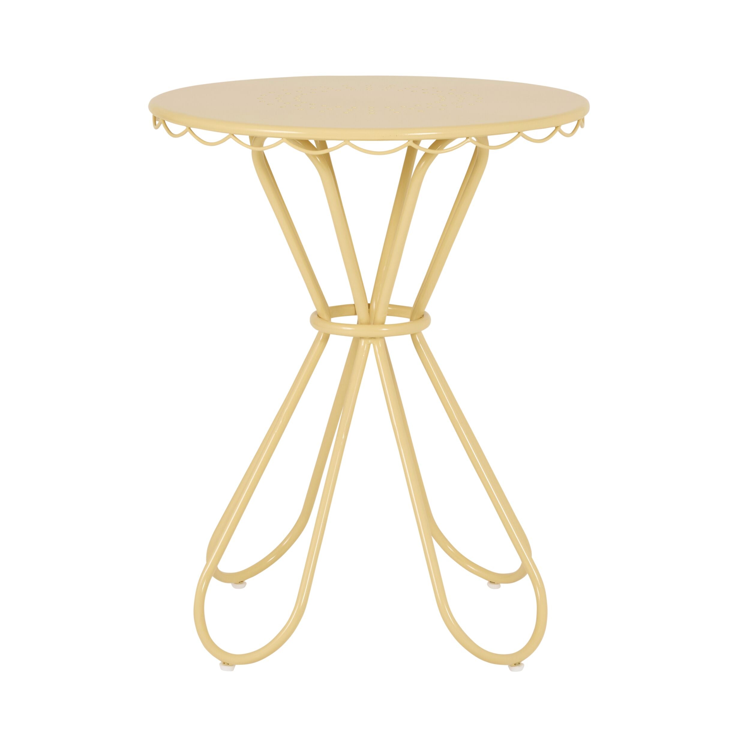 Bonnie Bistro Table Butter Yellow