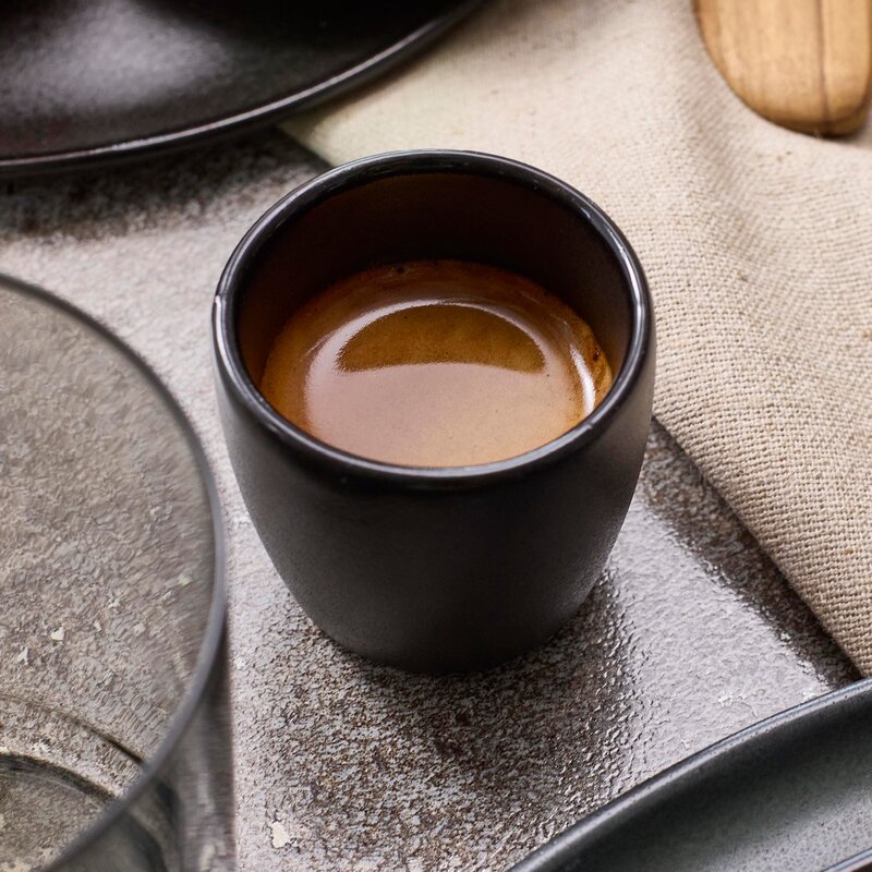 RAW Titanium Black espressokopp 6,5 cl
