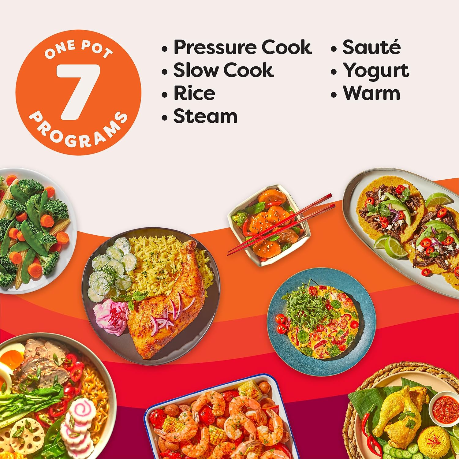 Instant Pot Duo 7-in-1 Mini Electric Pressure Cooker, Slow Rice Cooker, Steamer, Sauté, Yogurt Maker, Warmer & Sterilizer, Includes Free App with over 1900 Recipes, Stainless Steel, 3 Quart