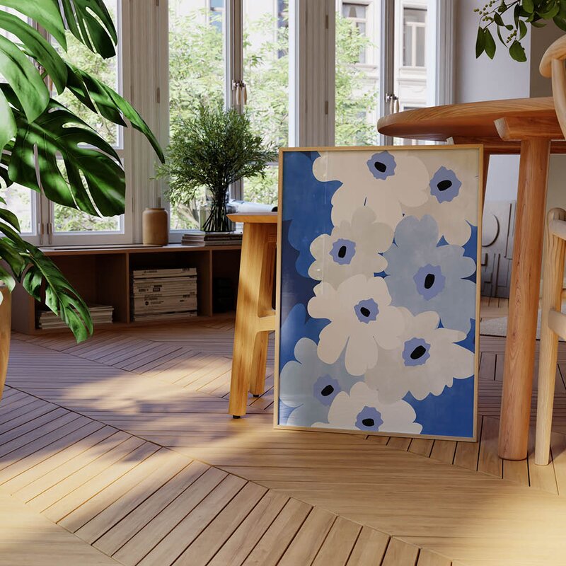 Elena Ristova poster 50x70 cm 3x4 aspectratio  indigo39