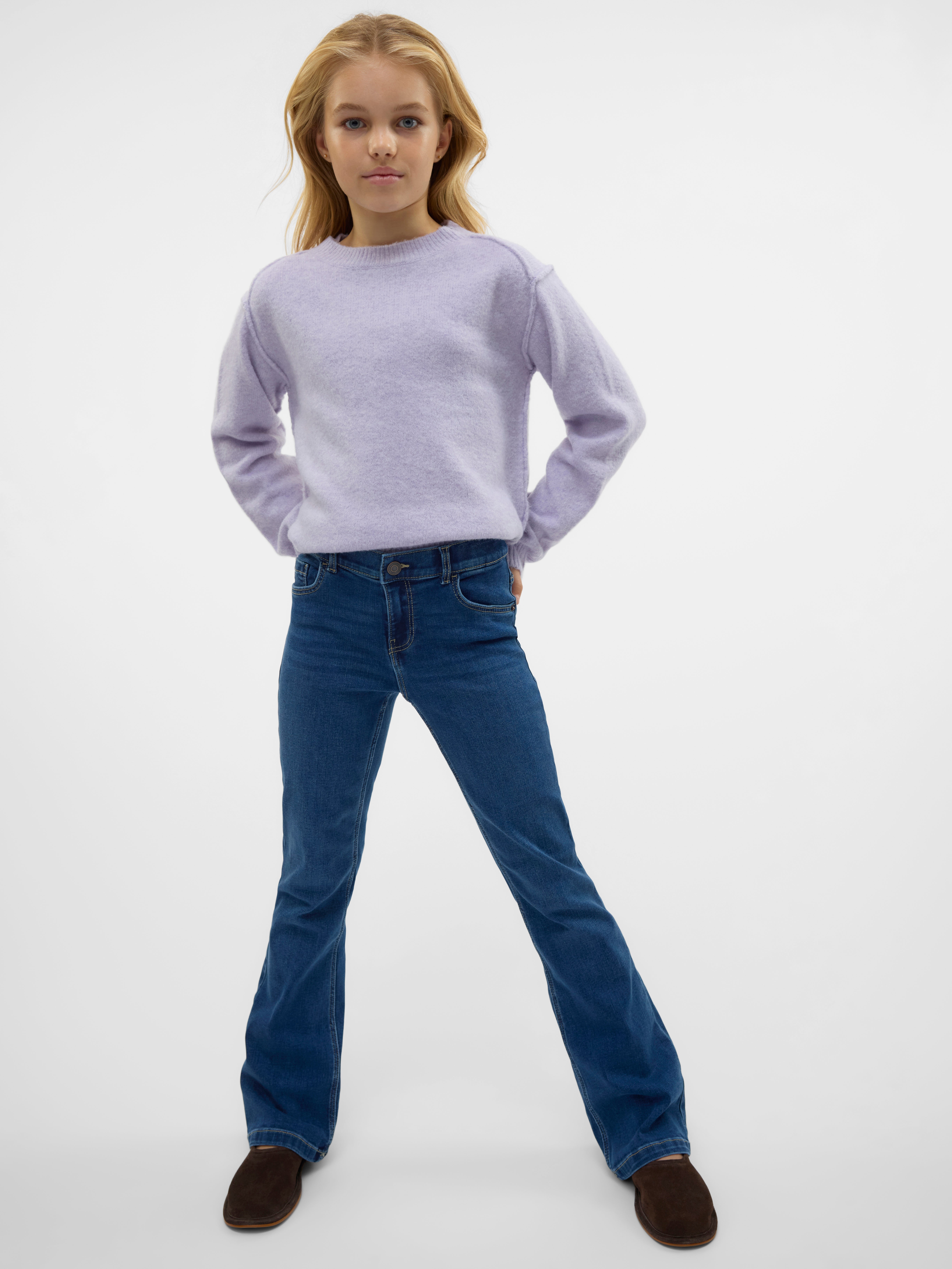 VERO MODA® VMRIVER High rise Wide Leg Fit Jeans