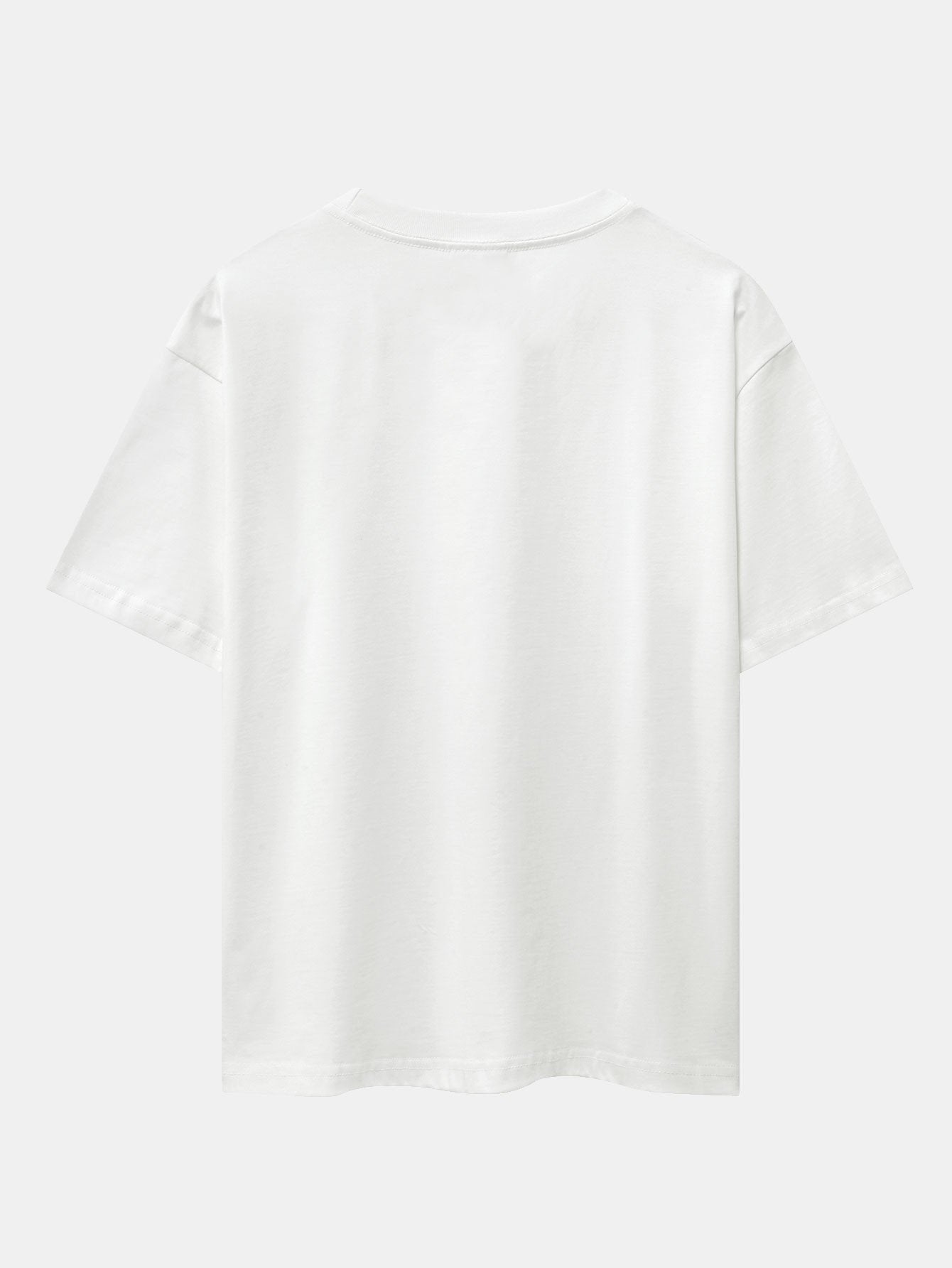 T-shirt oversize imprimé style universitaire parisien