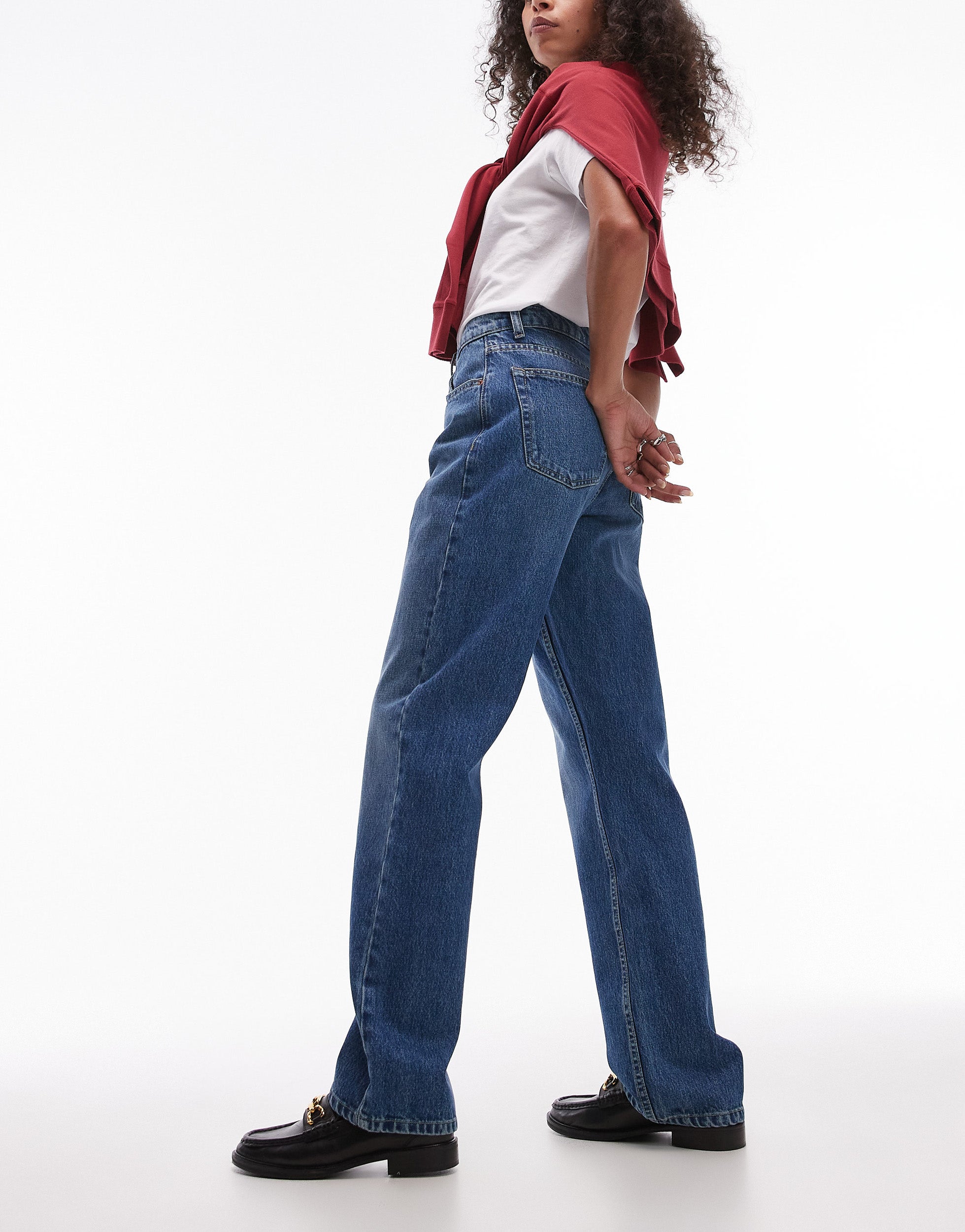 VERO MODA® TOPSHOP High waist Straight Fit Jeans