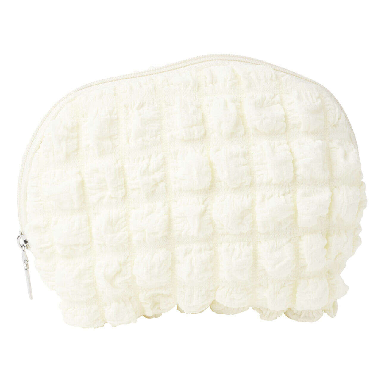 Trousse de maquillage blanche 22x4xH15cm