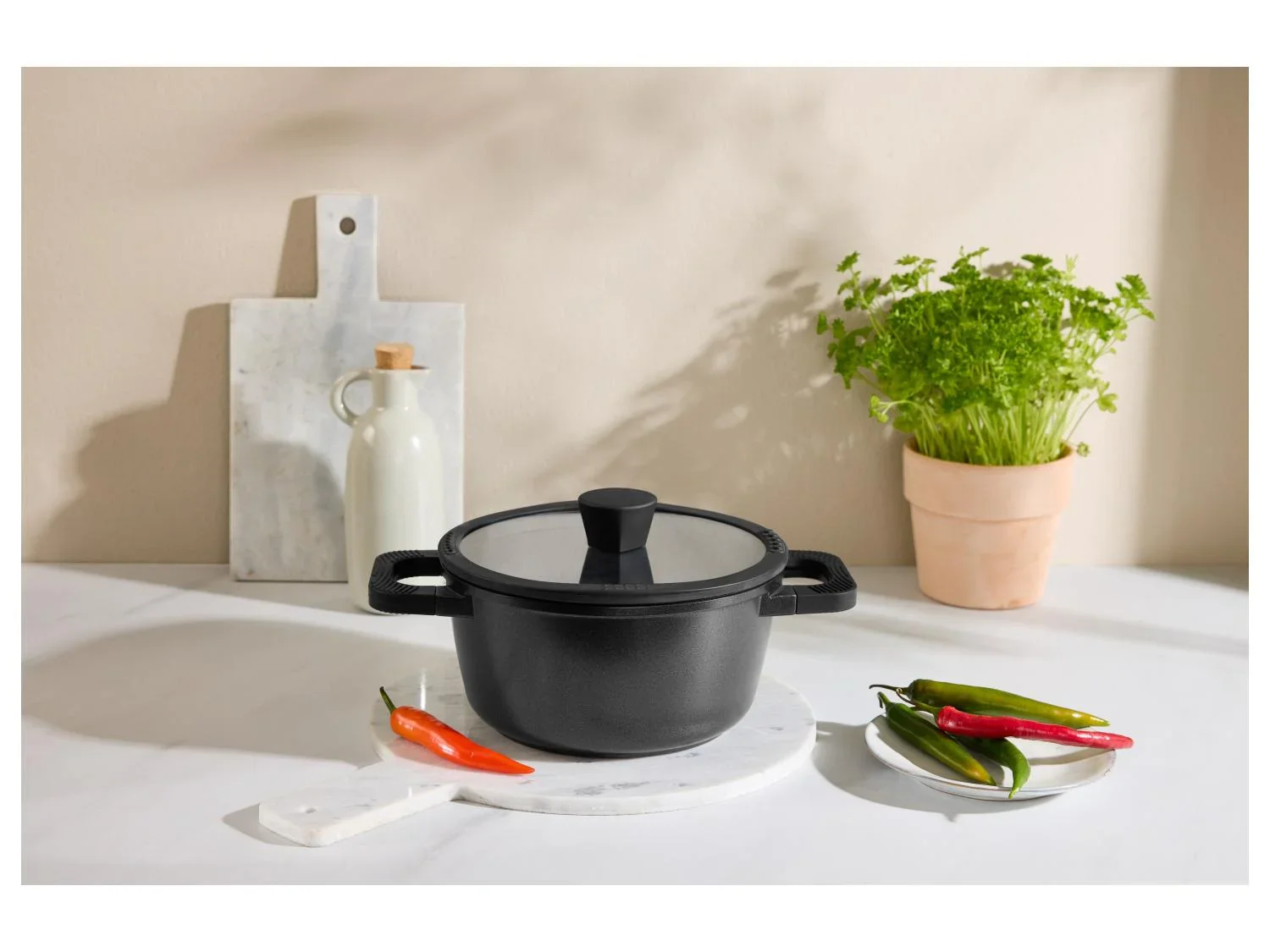 SILVERCREST Faitout en fonte d'aluminium,  20 cm