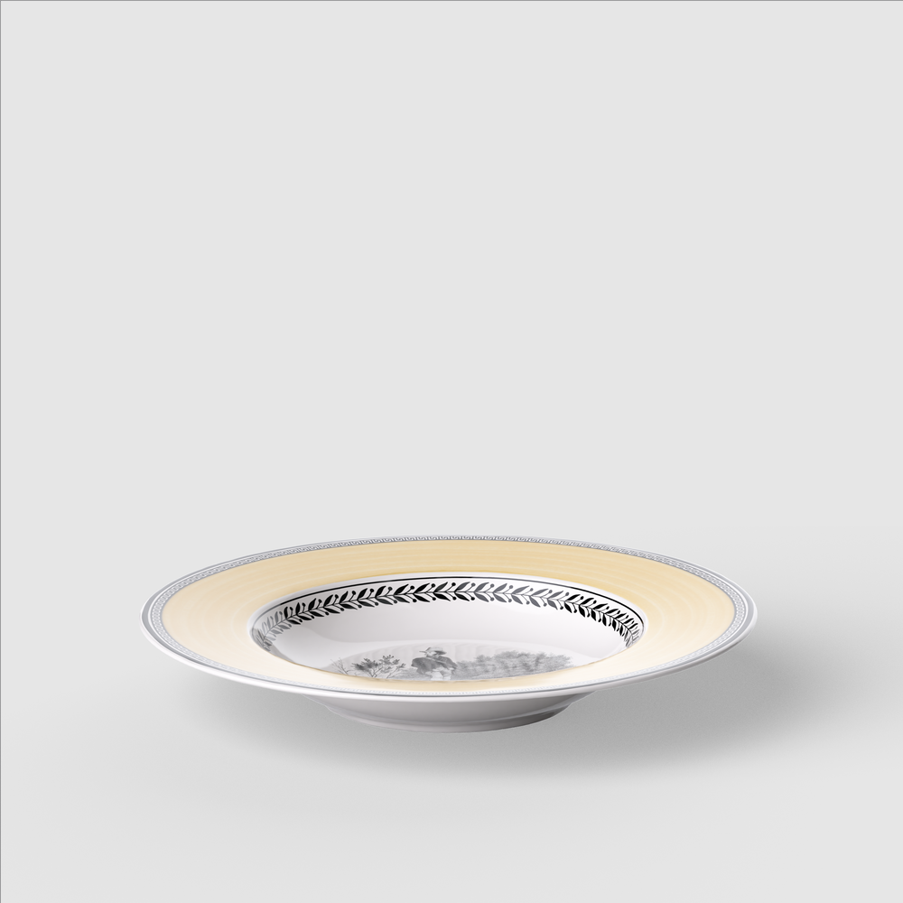 Audun Soup bowl - Multi-colored, 9.6'', Premium Porcelain