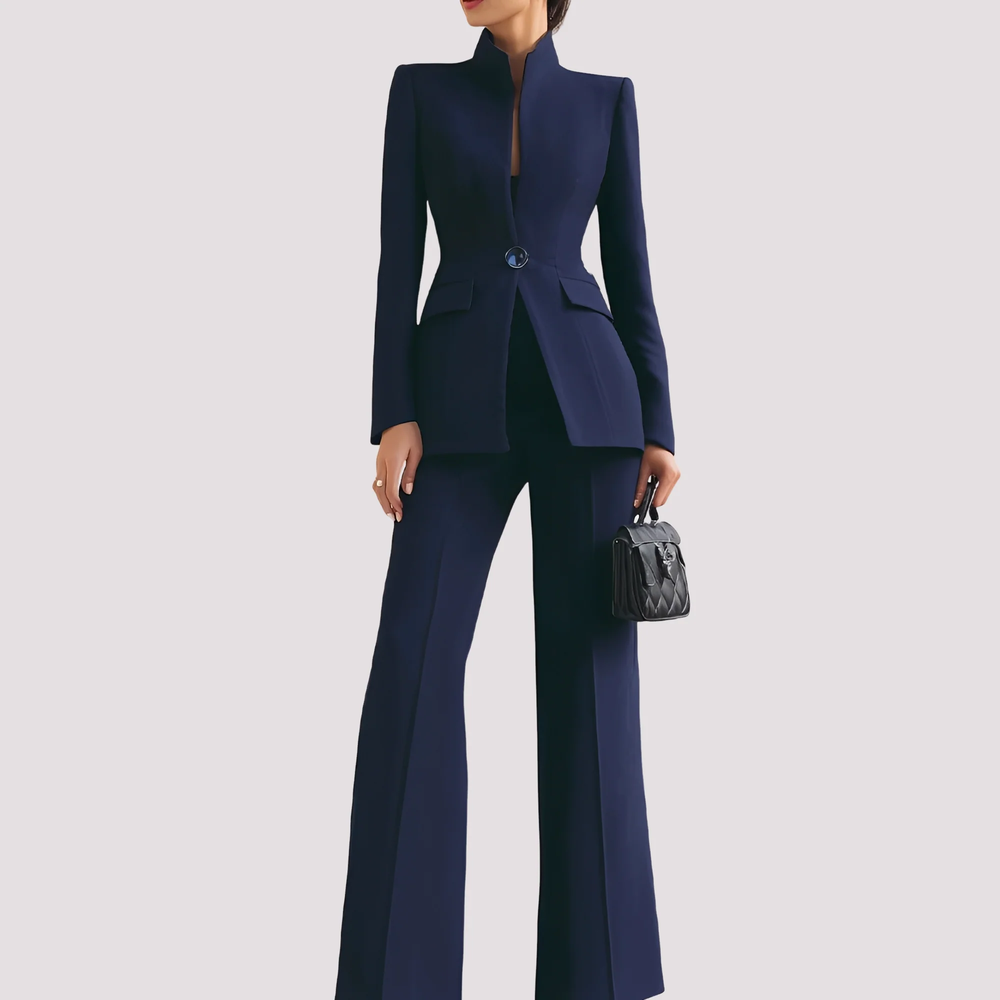 Jean - Ensemble de Costume Élégant avec Un Bouton