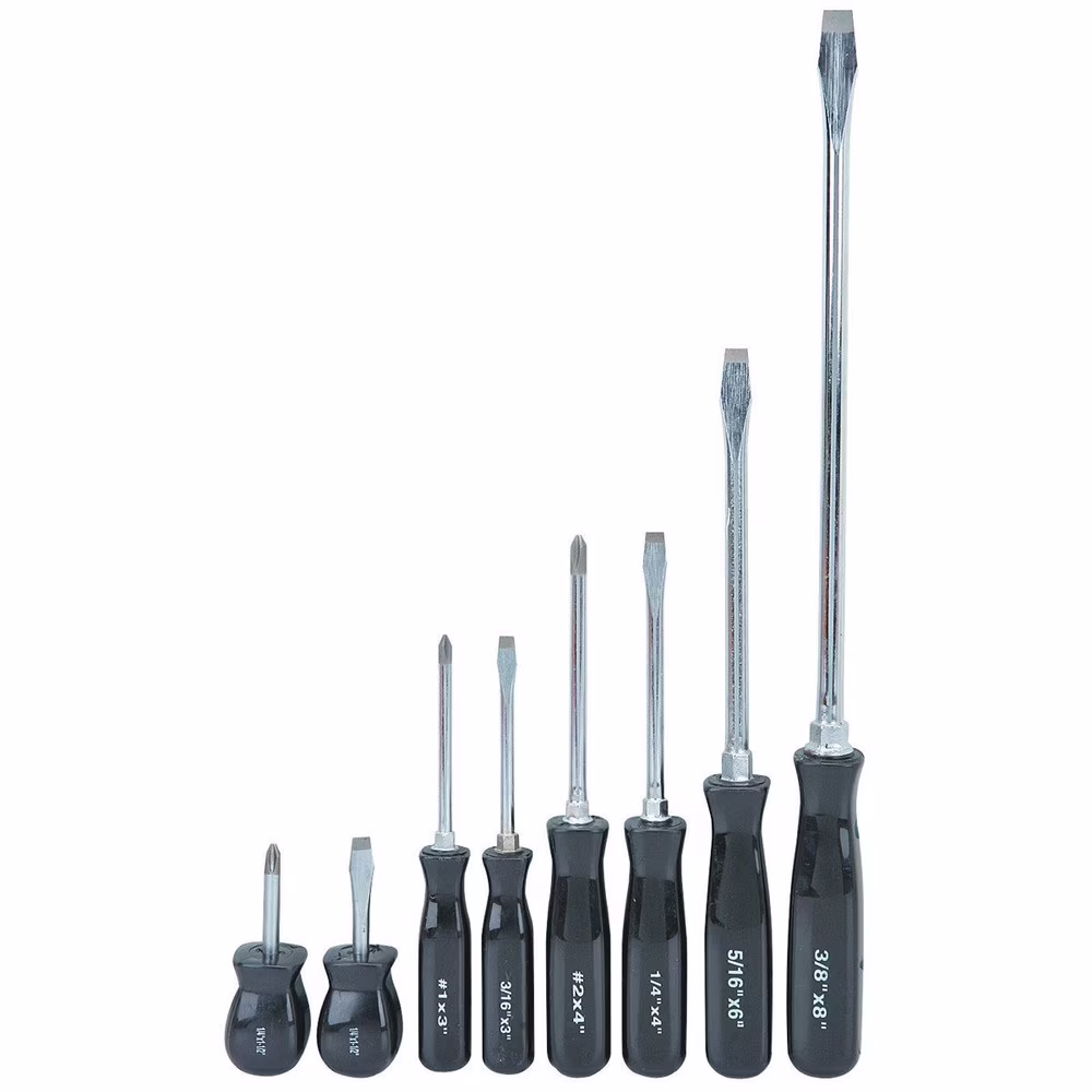 Screwdriver Set 9 piece Combination Suregrip