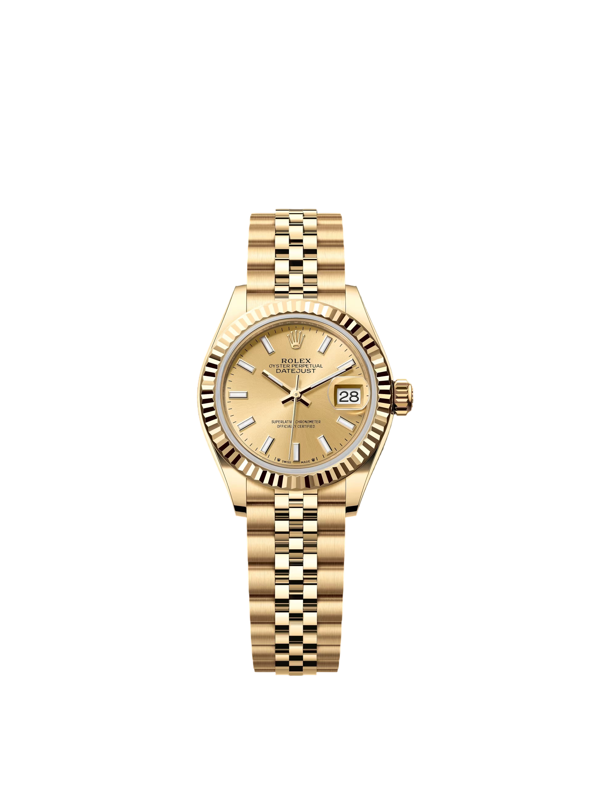 【Super Clone】RLX Lady-Datejust 28mm 279178 Champagne Dial