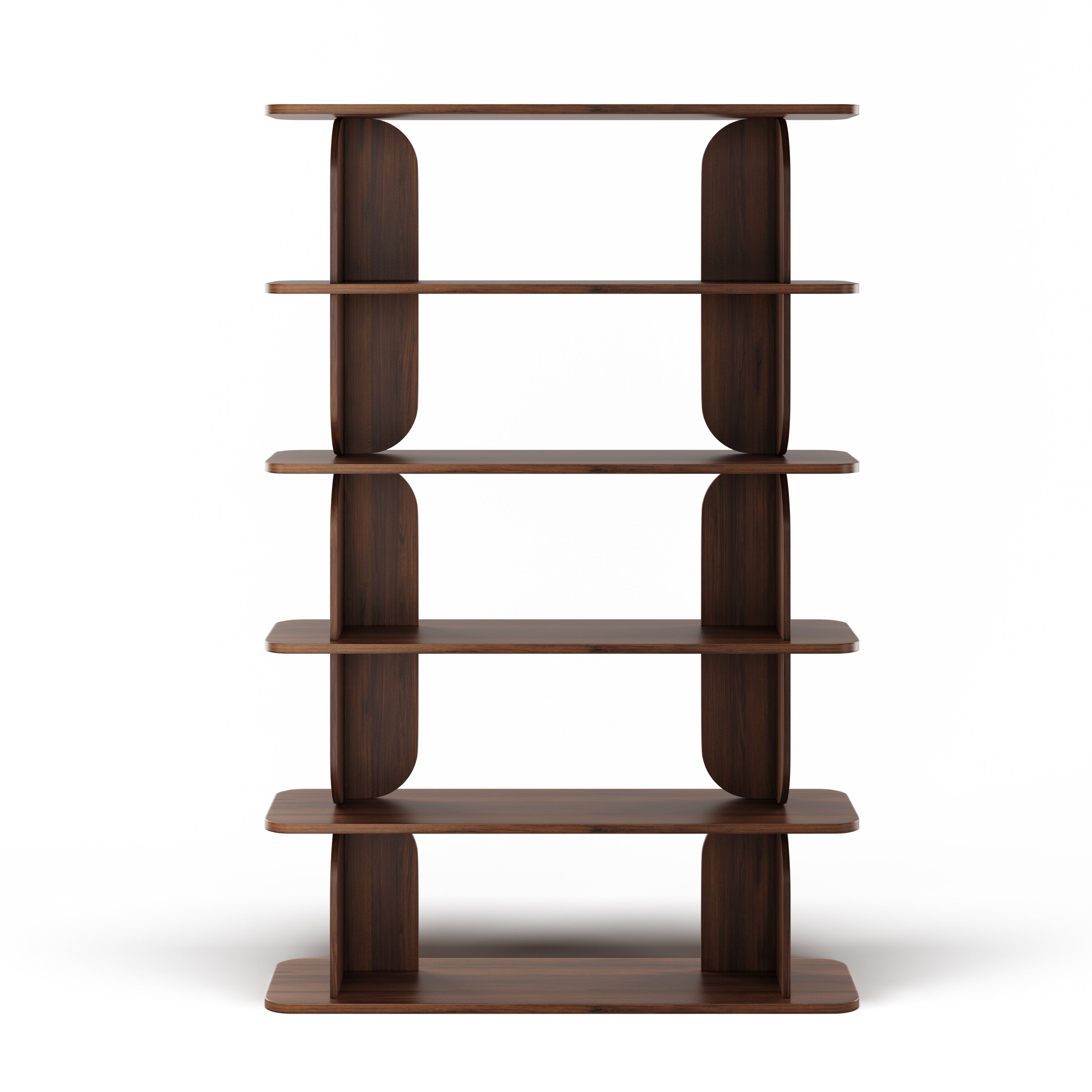 by fonQ Curbe Stellingkast - Walnoot