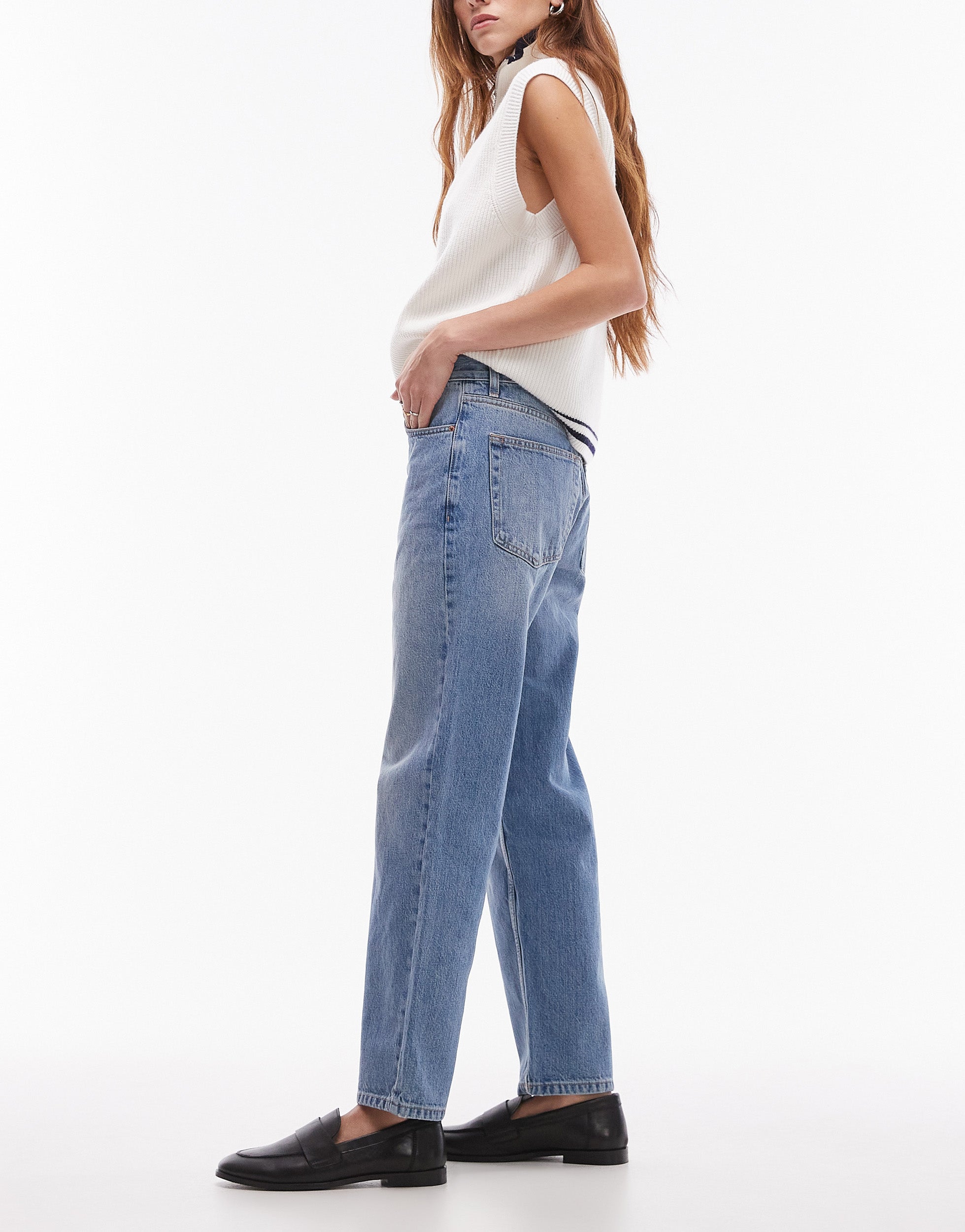 VERO MODA® TOPSHOP Mid rise Straight Fit Jeans
