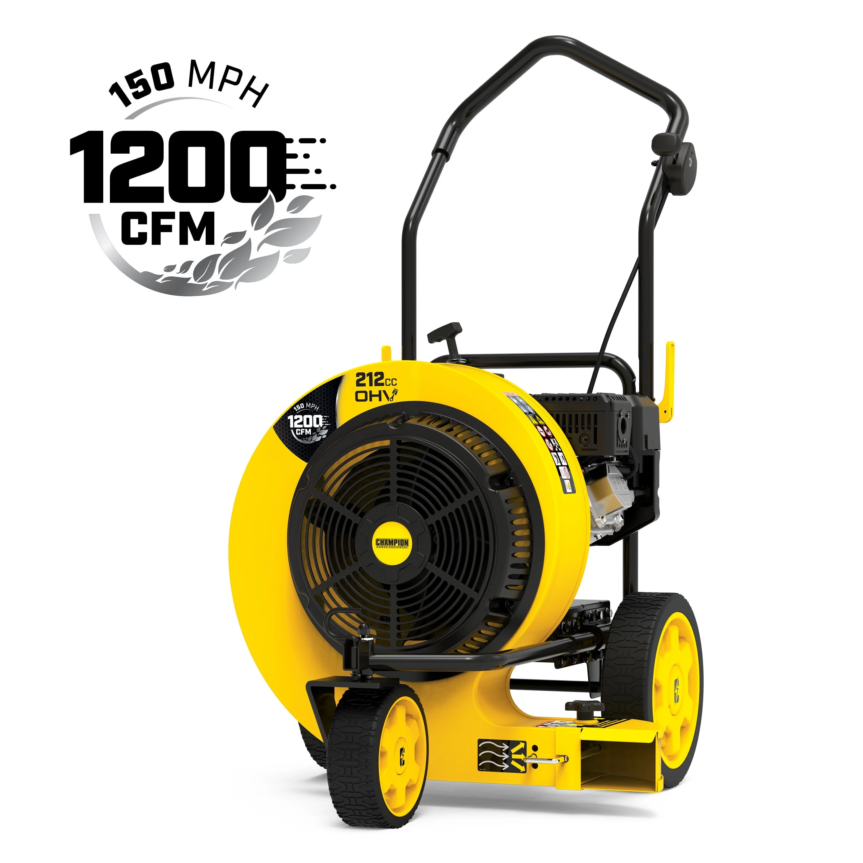 212cc 1200 CFM Walk Behind Leaf Blower