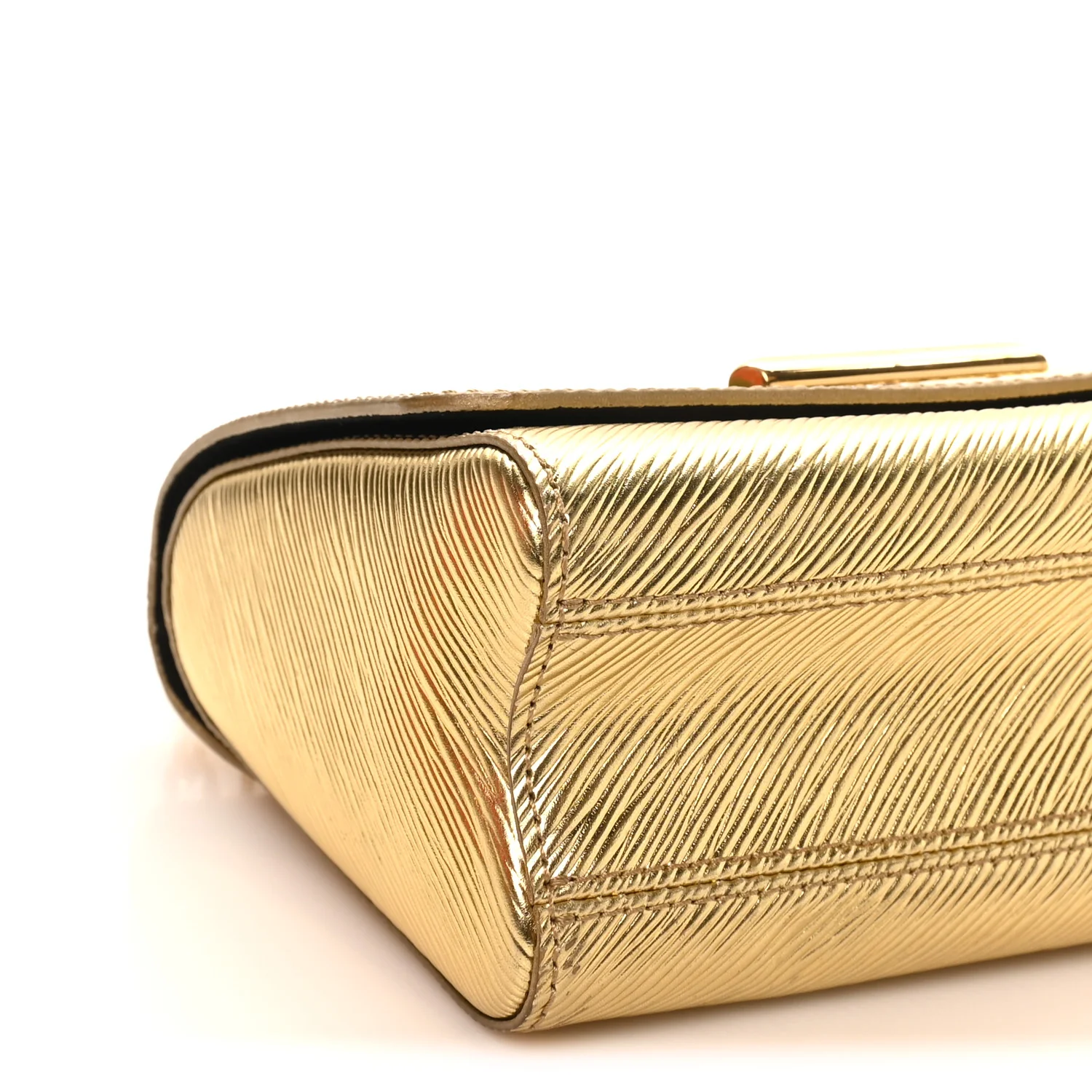 Epi Twist Shoulder Bag PM Gold